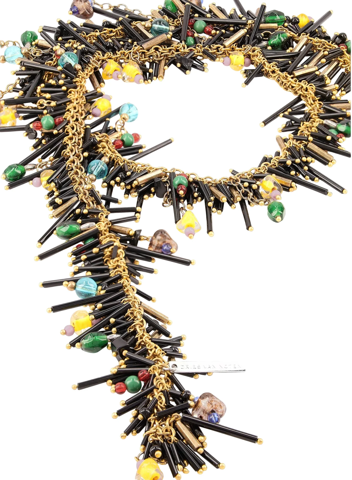 Beaded Scarf Necklace - Image 2