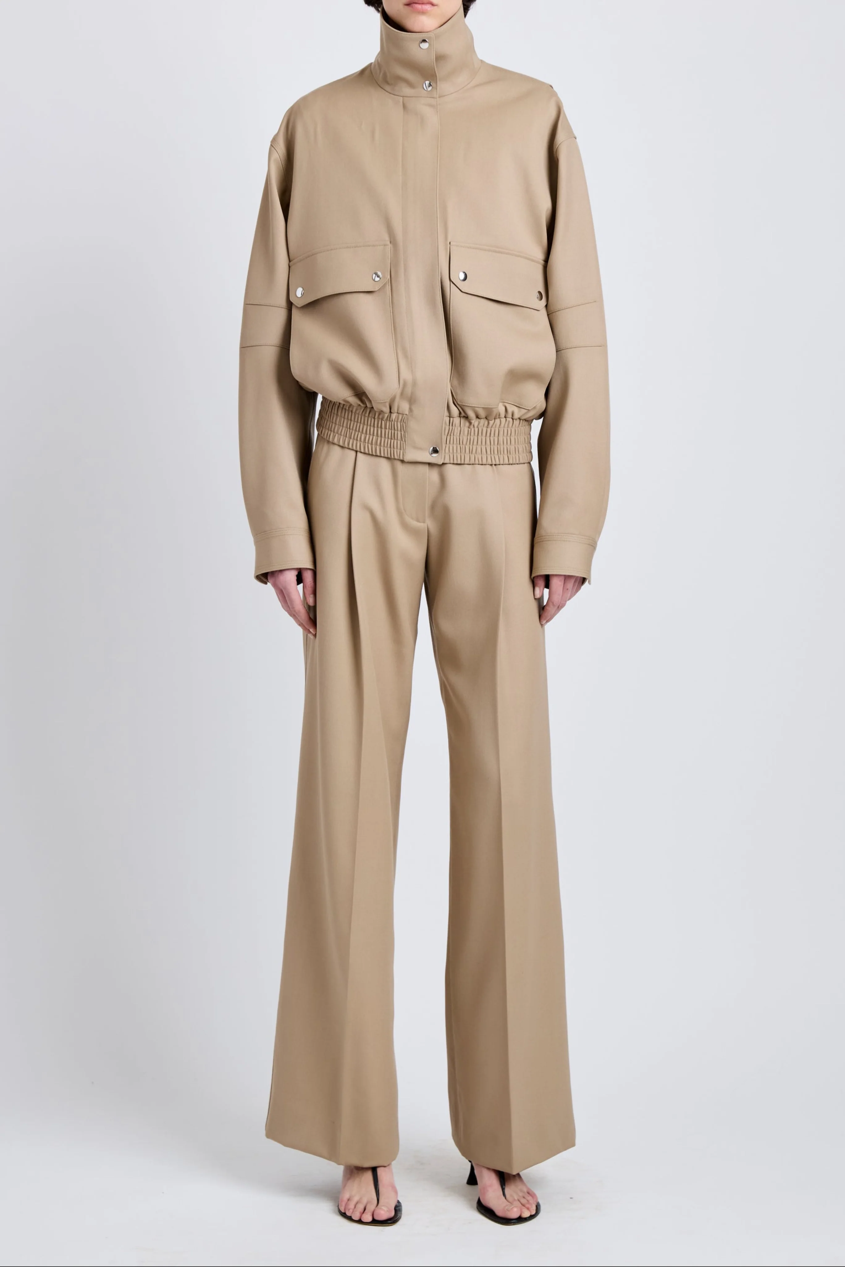 Aviva Jacket in Wool Gabardine - Image 2