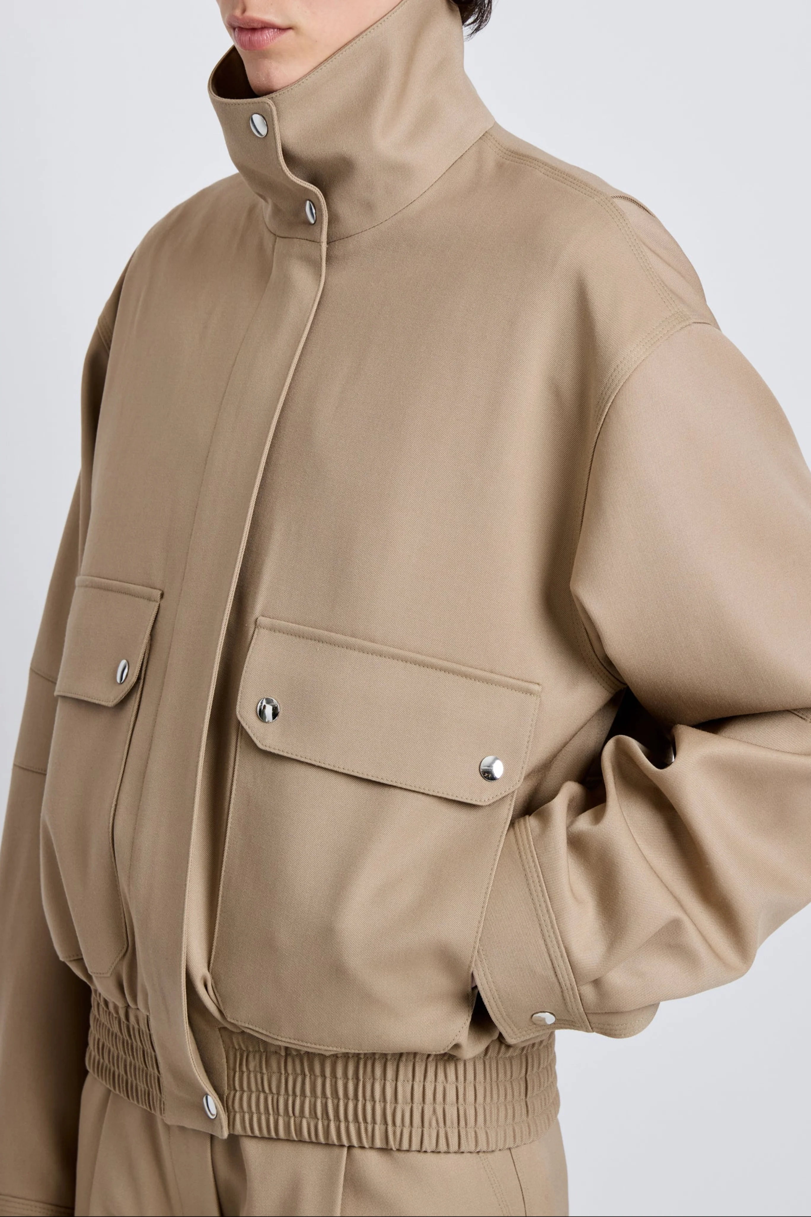 Aviva Jacket in Wool Gabardine - Image 6