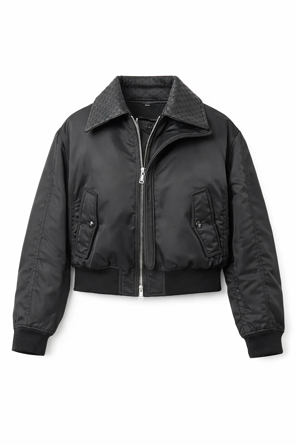 Padded Nylon Bomber