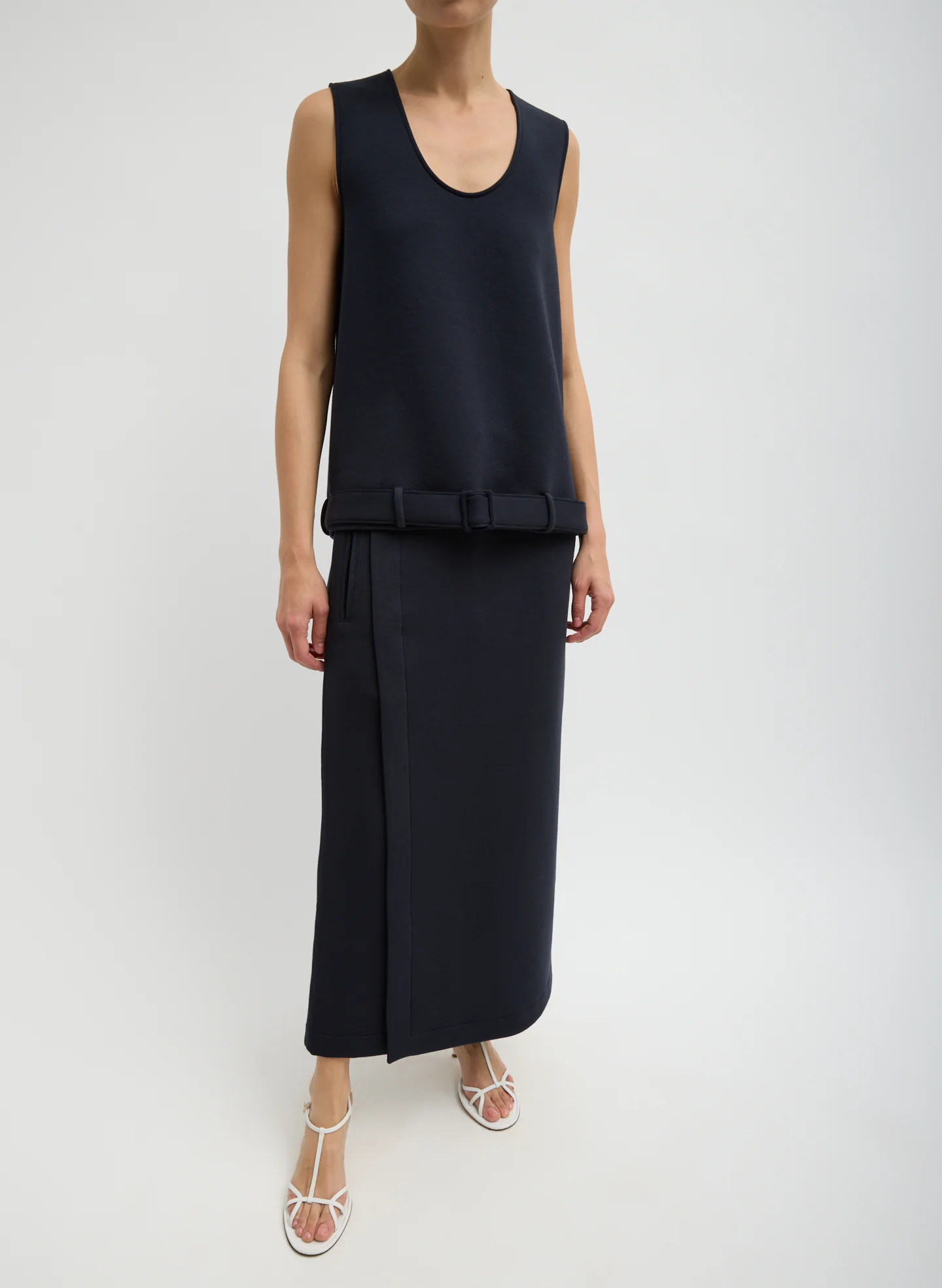 Bonded Viscose Tank Top - Image 2