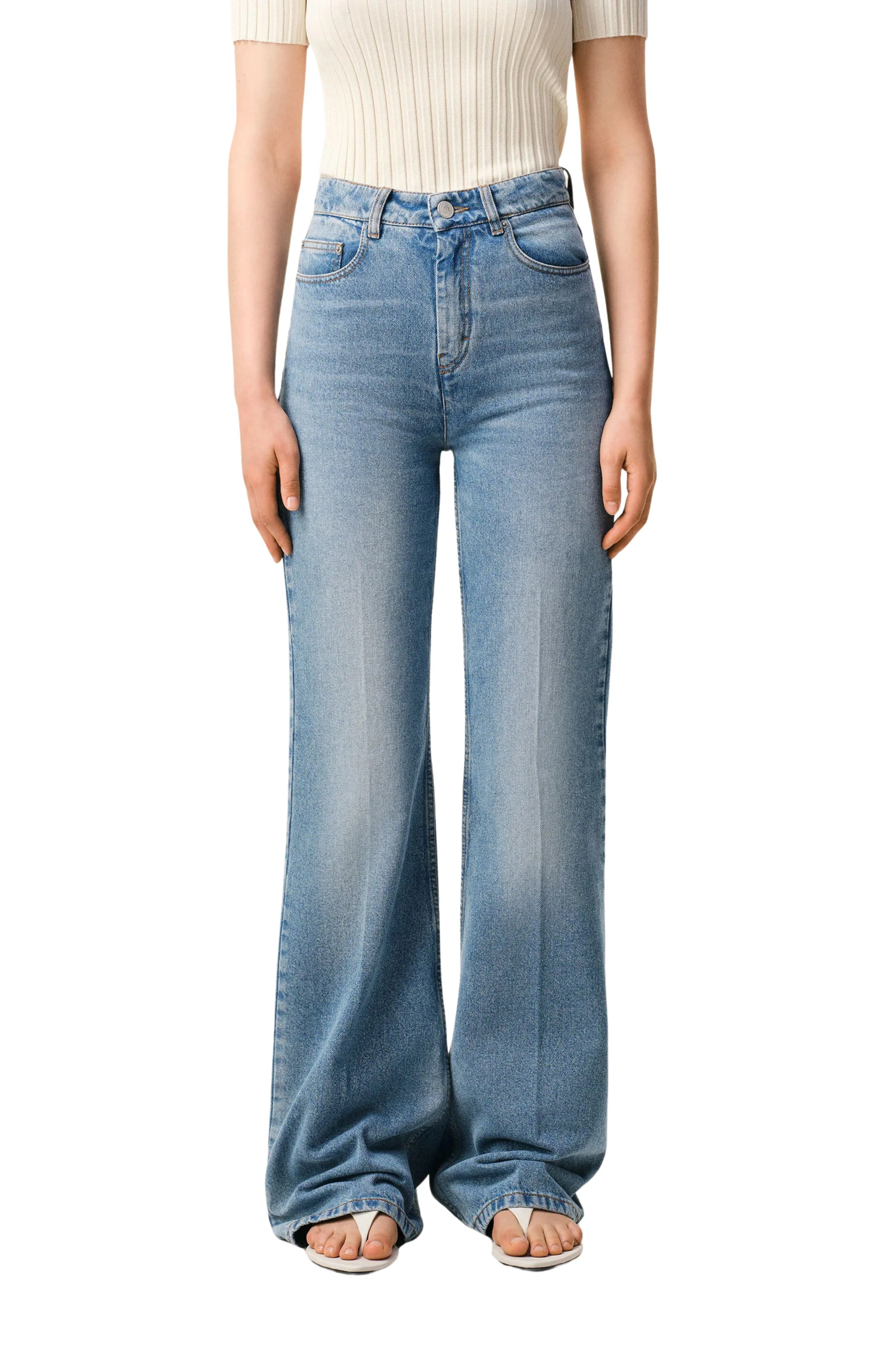Bootcut Jeans - Blue - Image 2