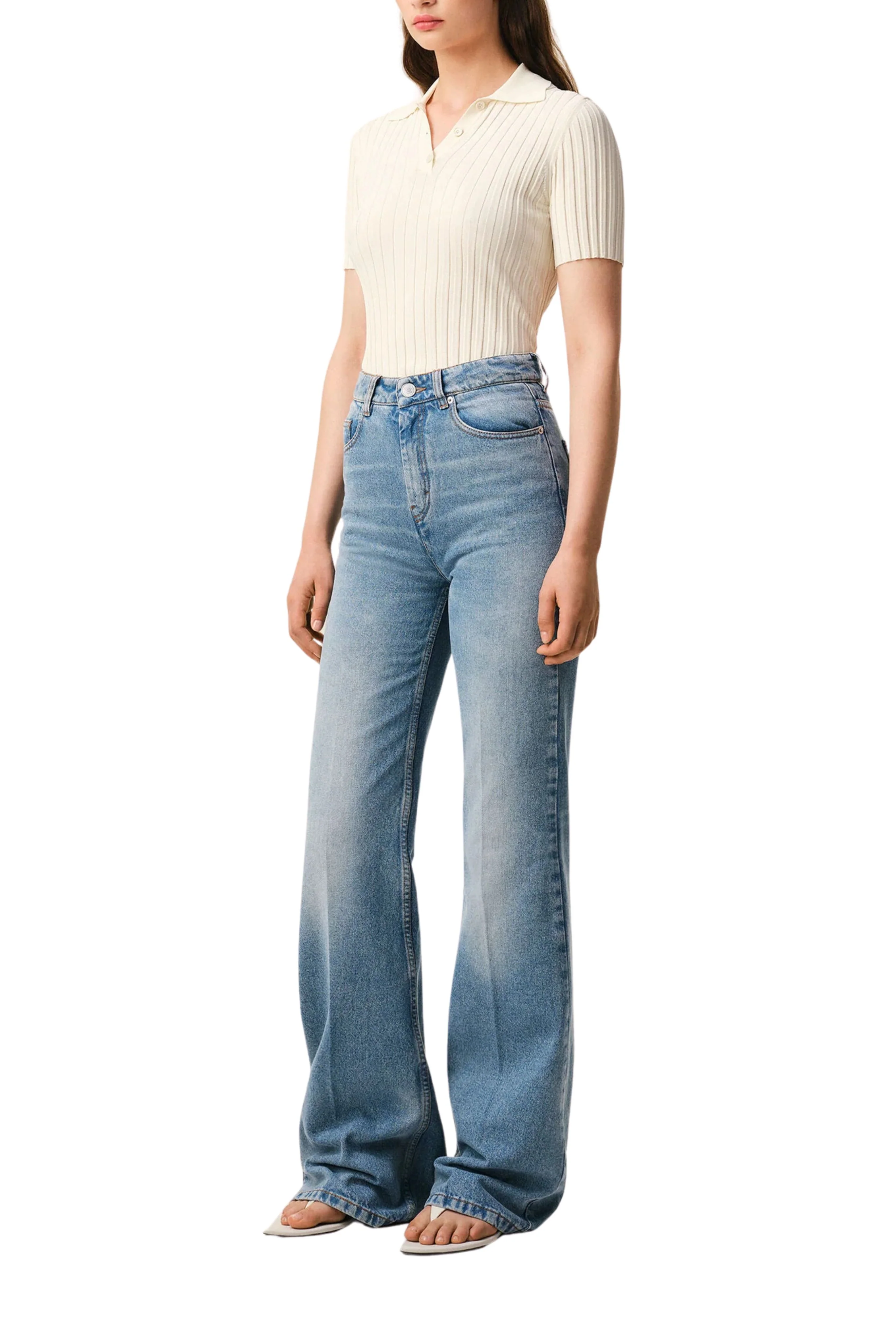 Bootcut Jeans - Blue - Image 5