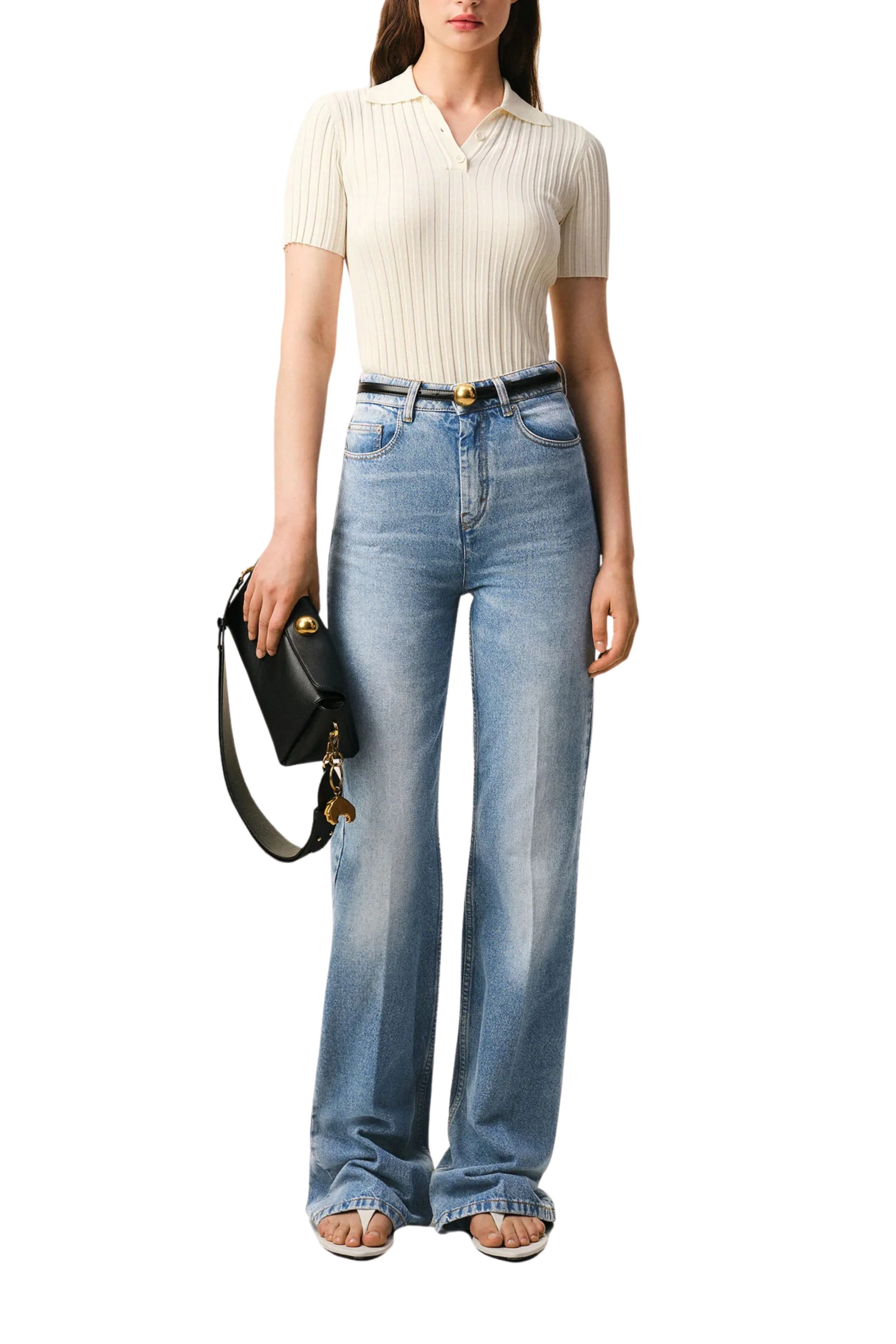 Bootcut Jeans - Blue - Image 6