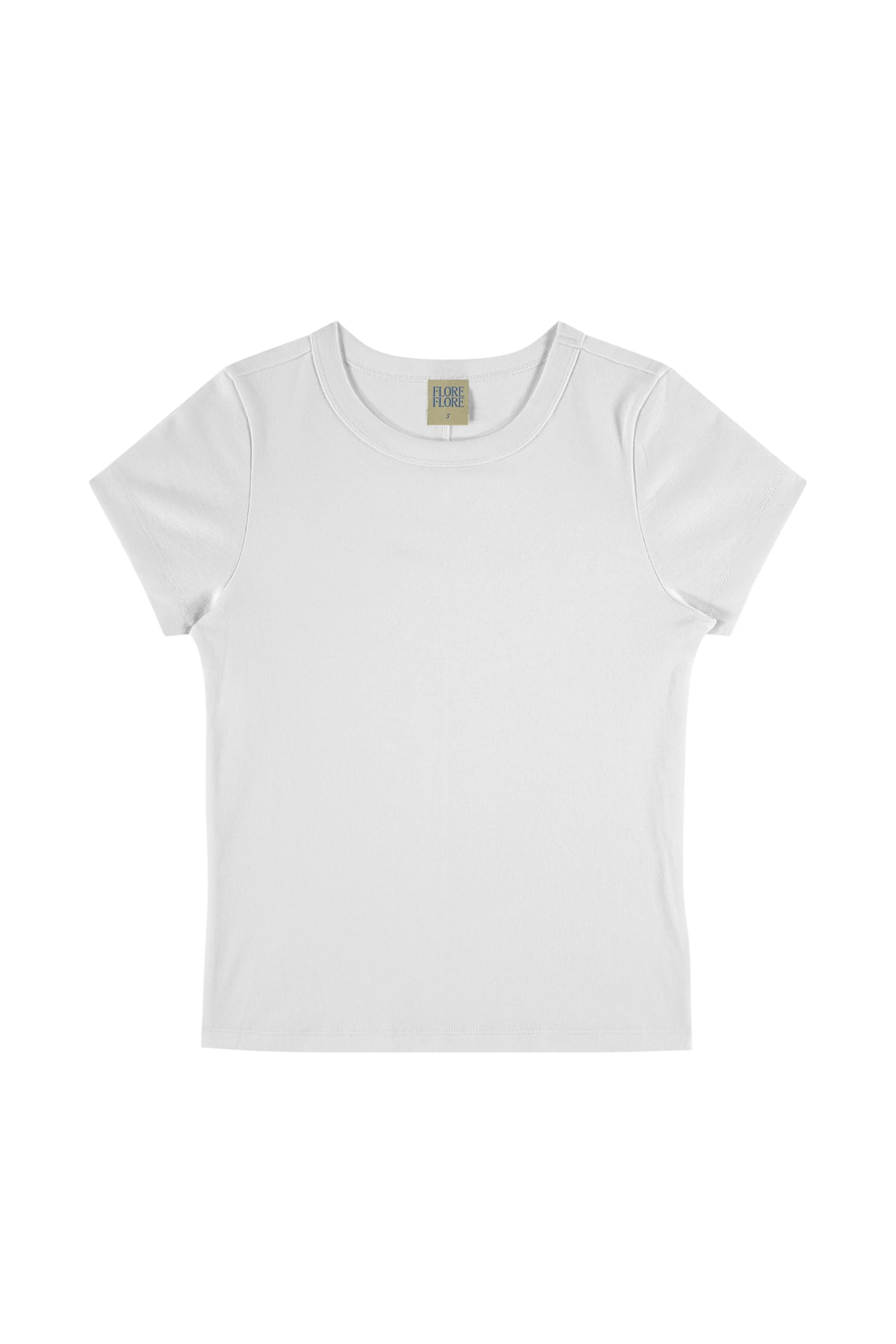 Car Tee in White
