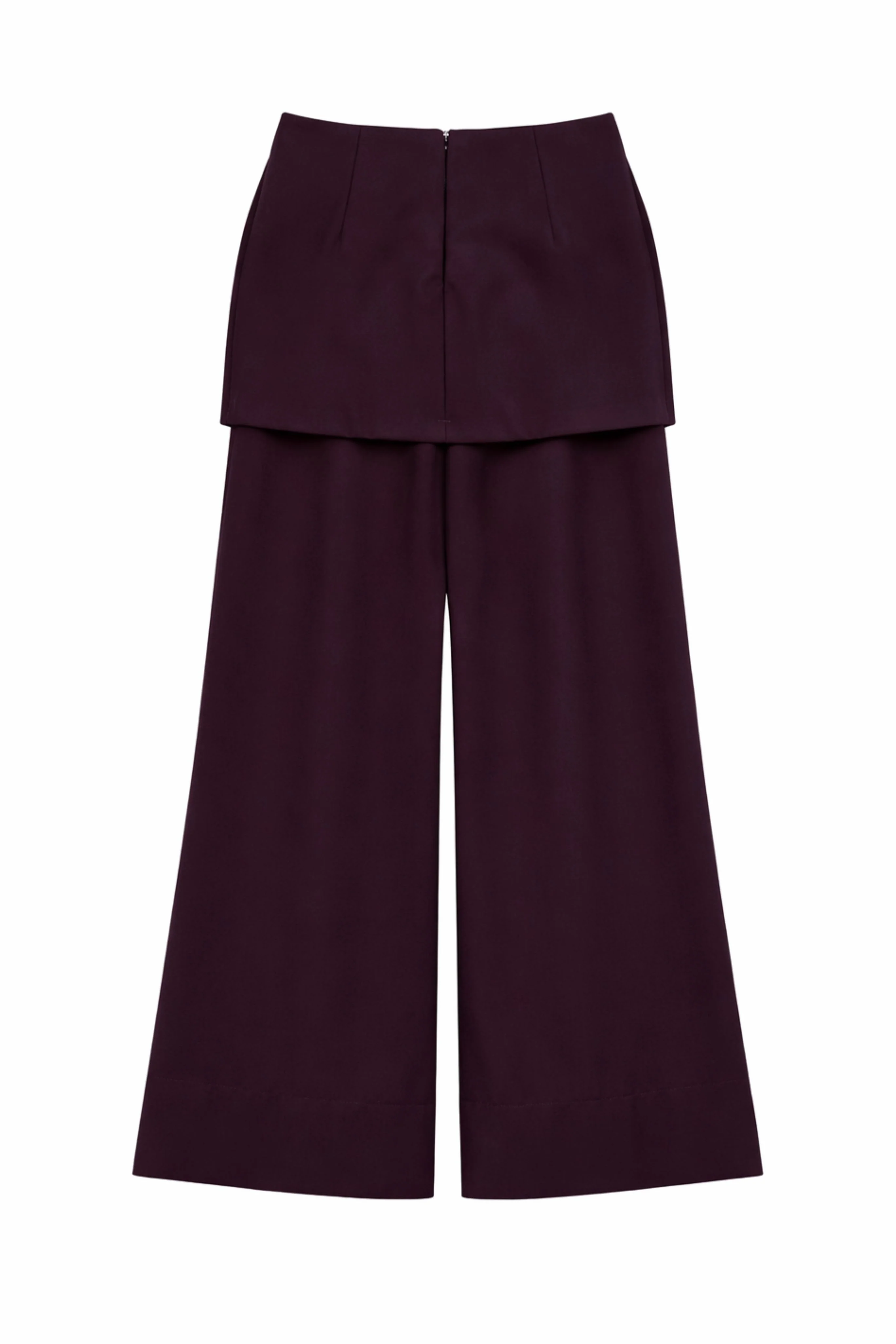 Combination Trouser - Plum - Image 2