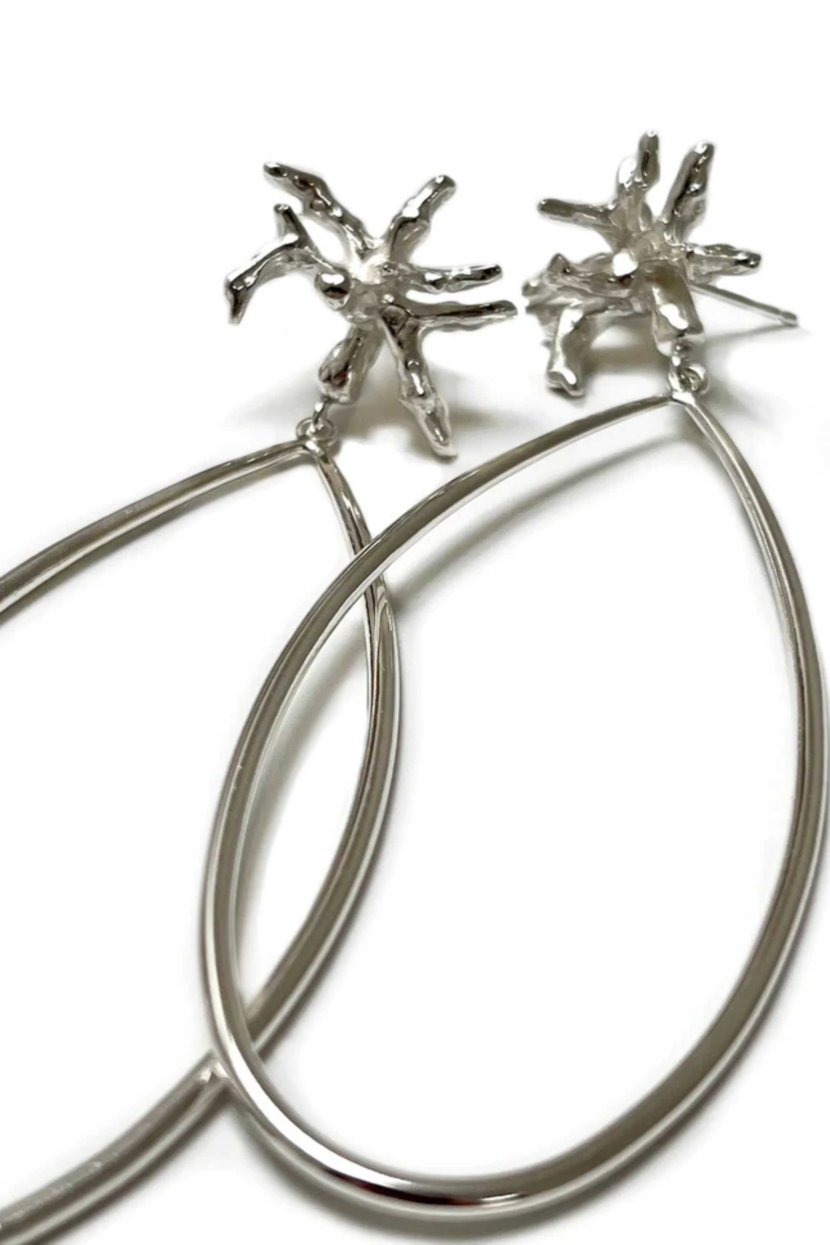 Seaview Earrings in Sterling Silver - Image 2
