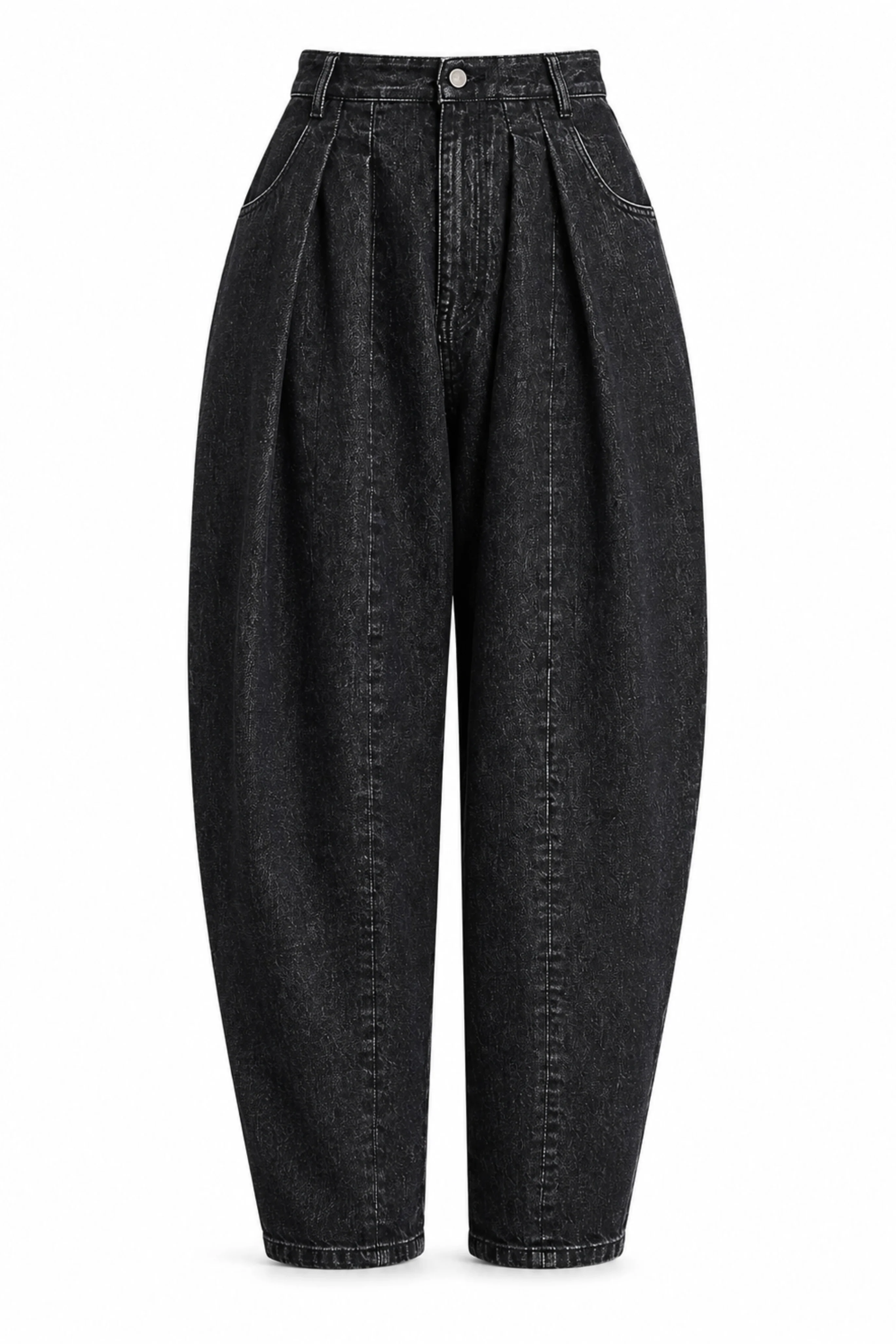 Courtney Barrel Pleated Jean
