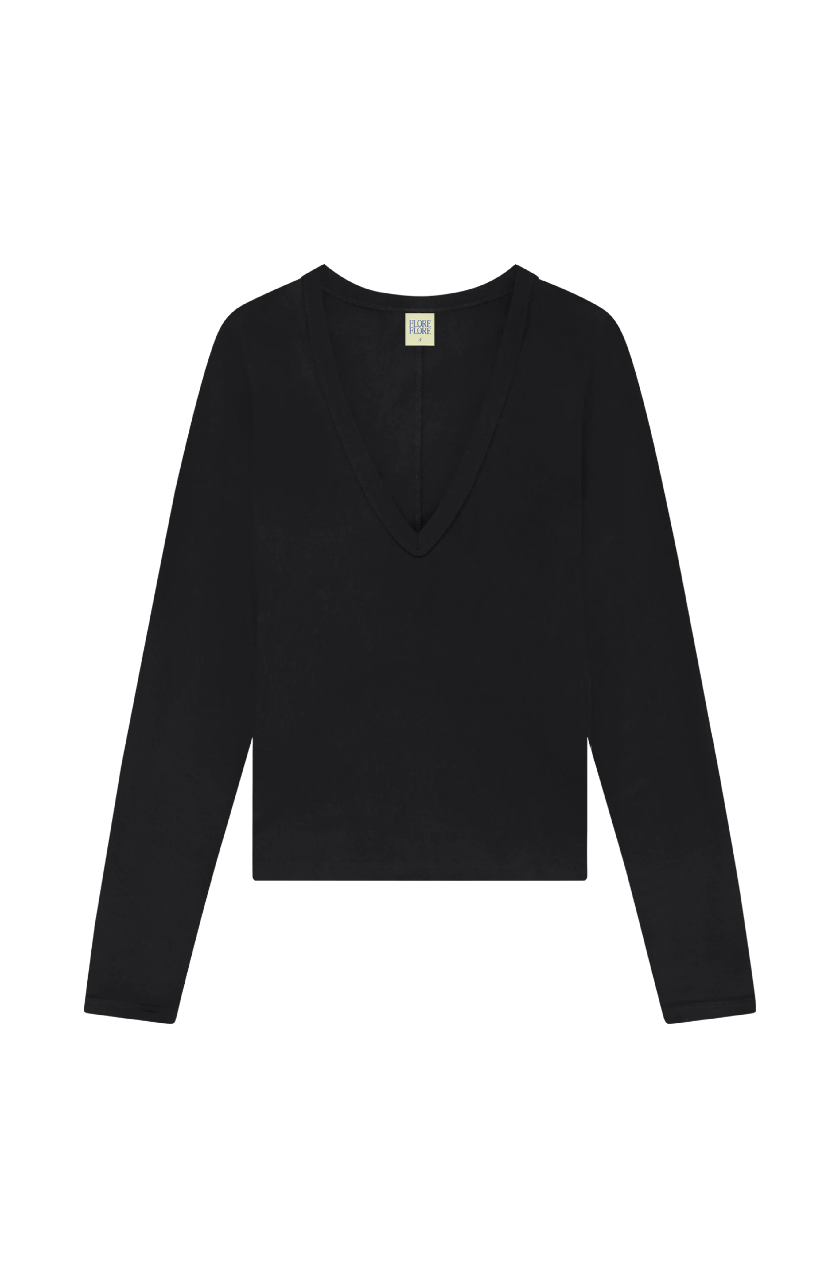 Dewi Black Long Sleeve Tee