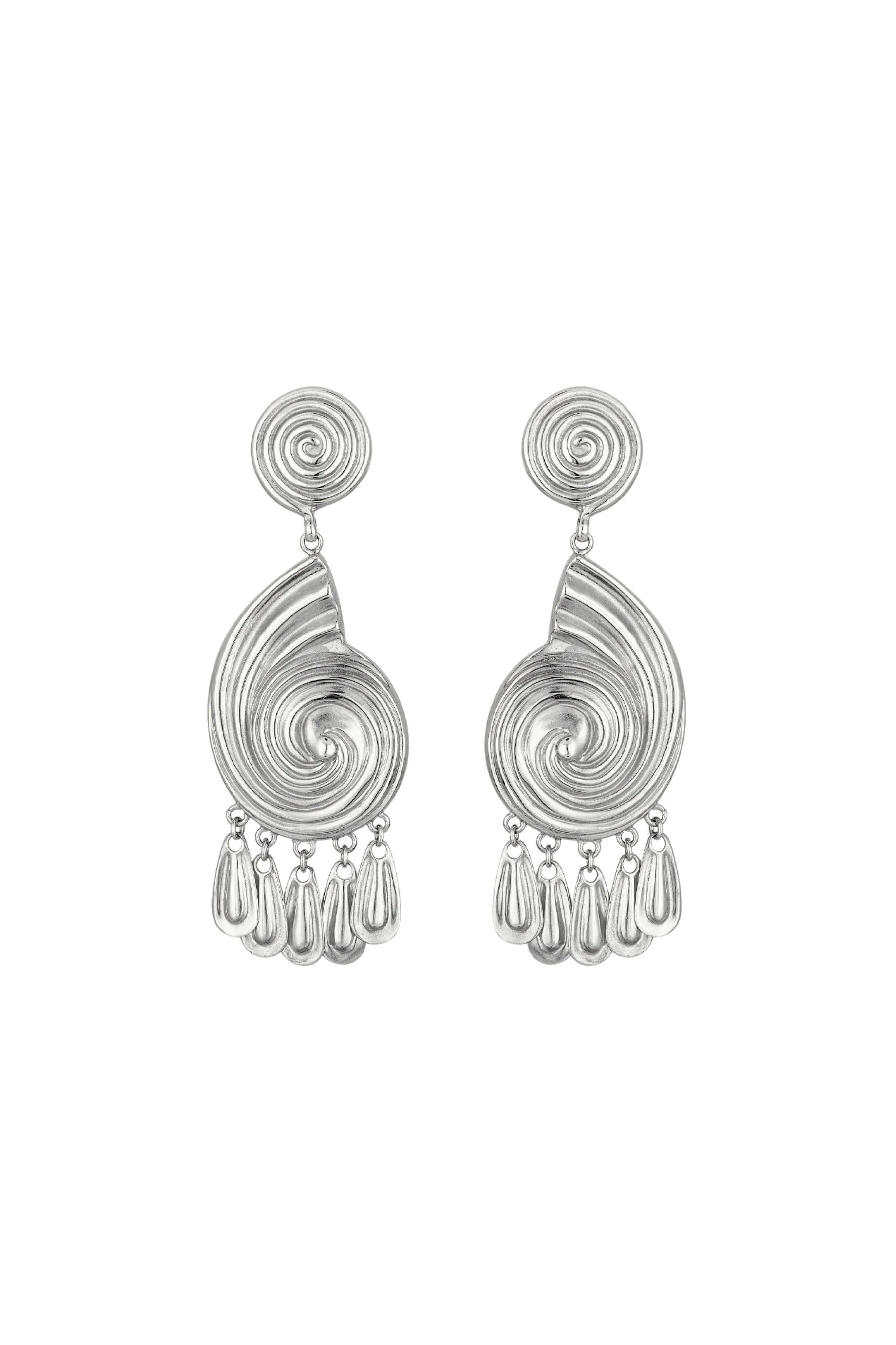Eliza Earrings in Silver