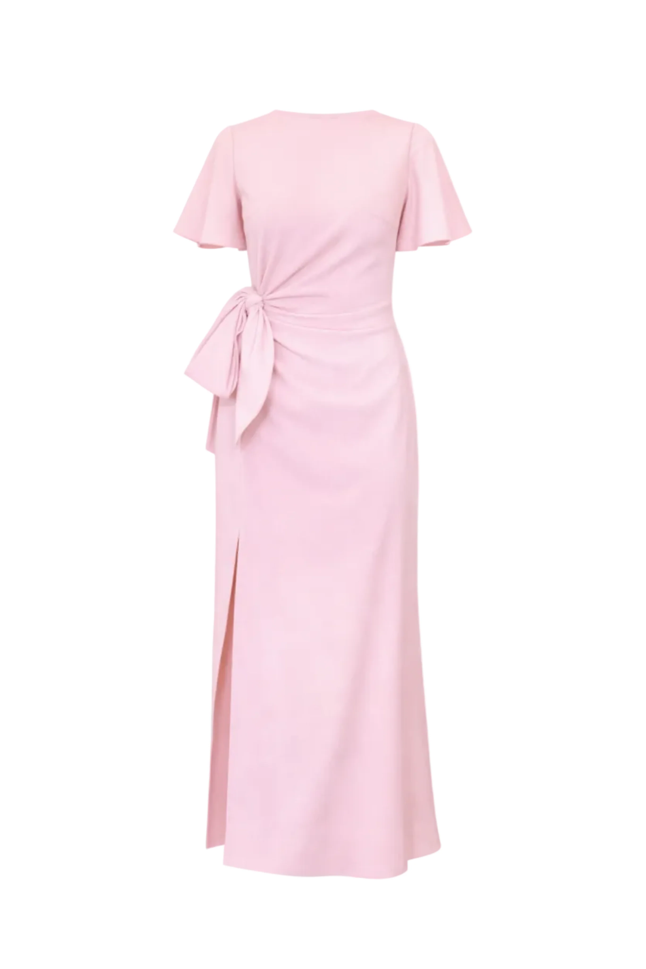 Emeline Dress In Rose Quartz