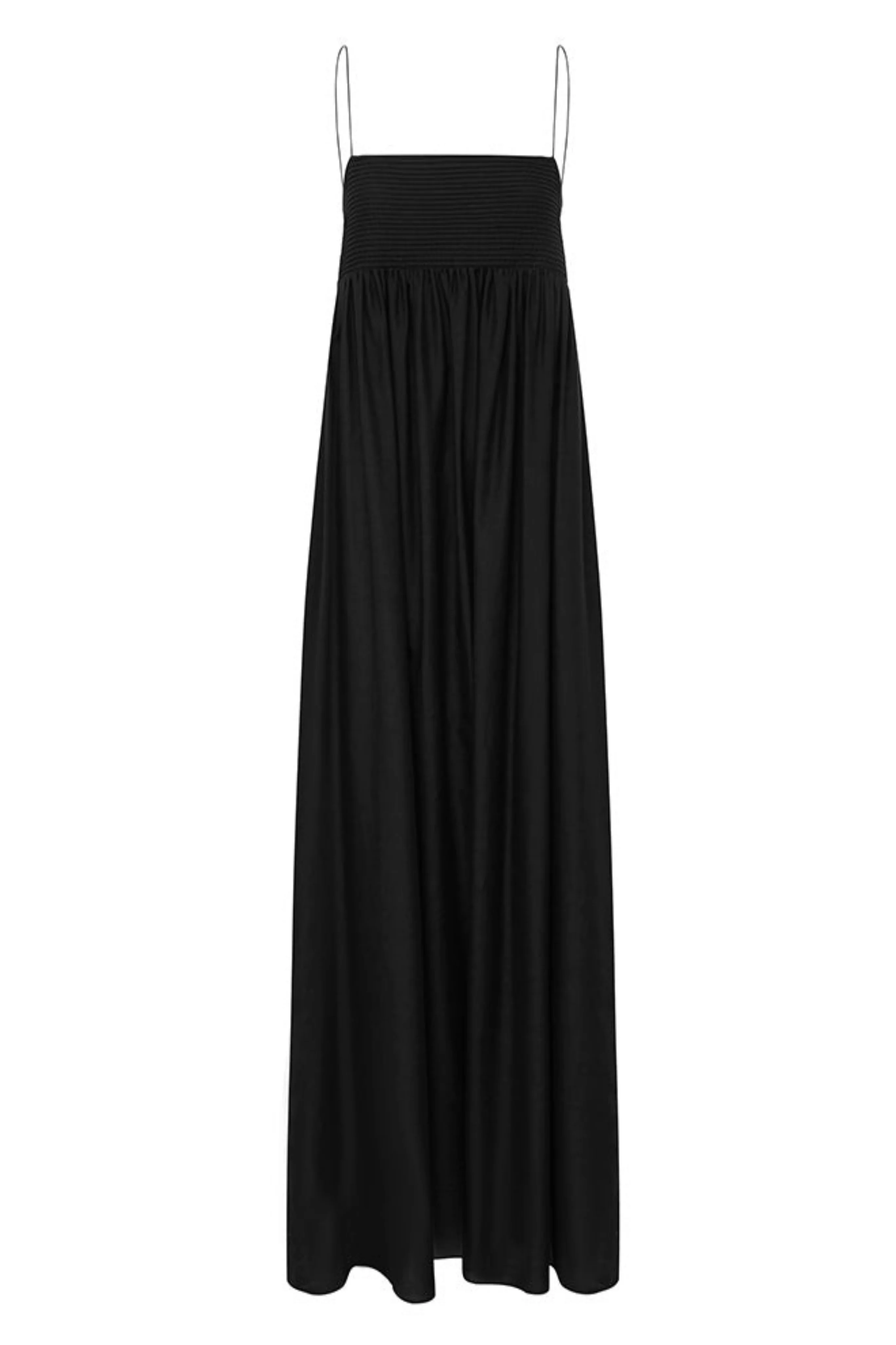 Empire Pintuck Bodice Dress