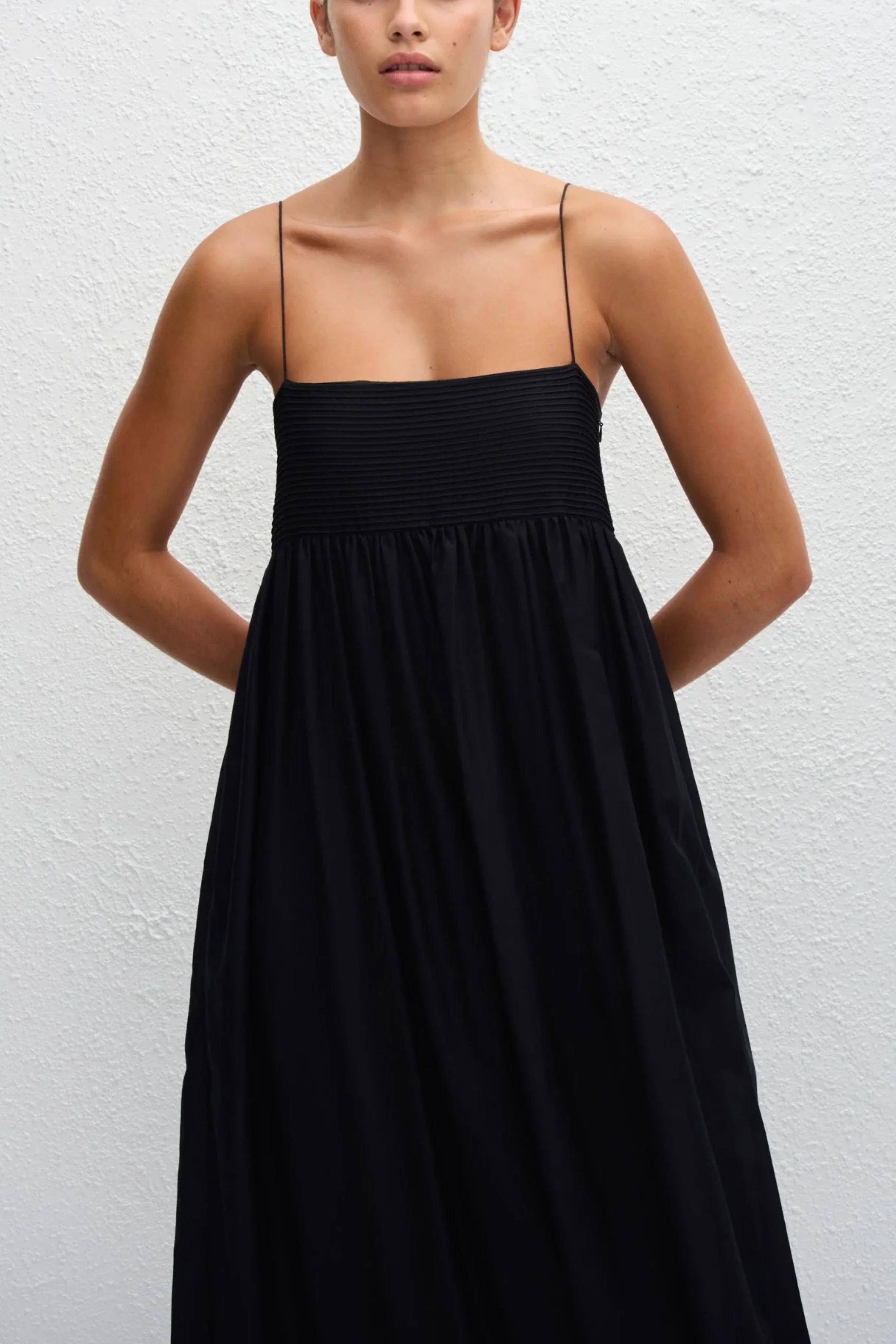 Empire Pintuck Bodice Dress - Image 2