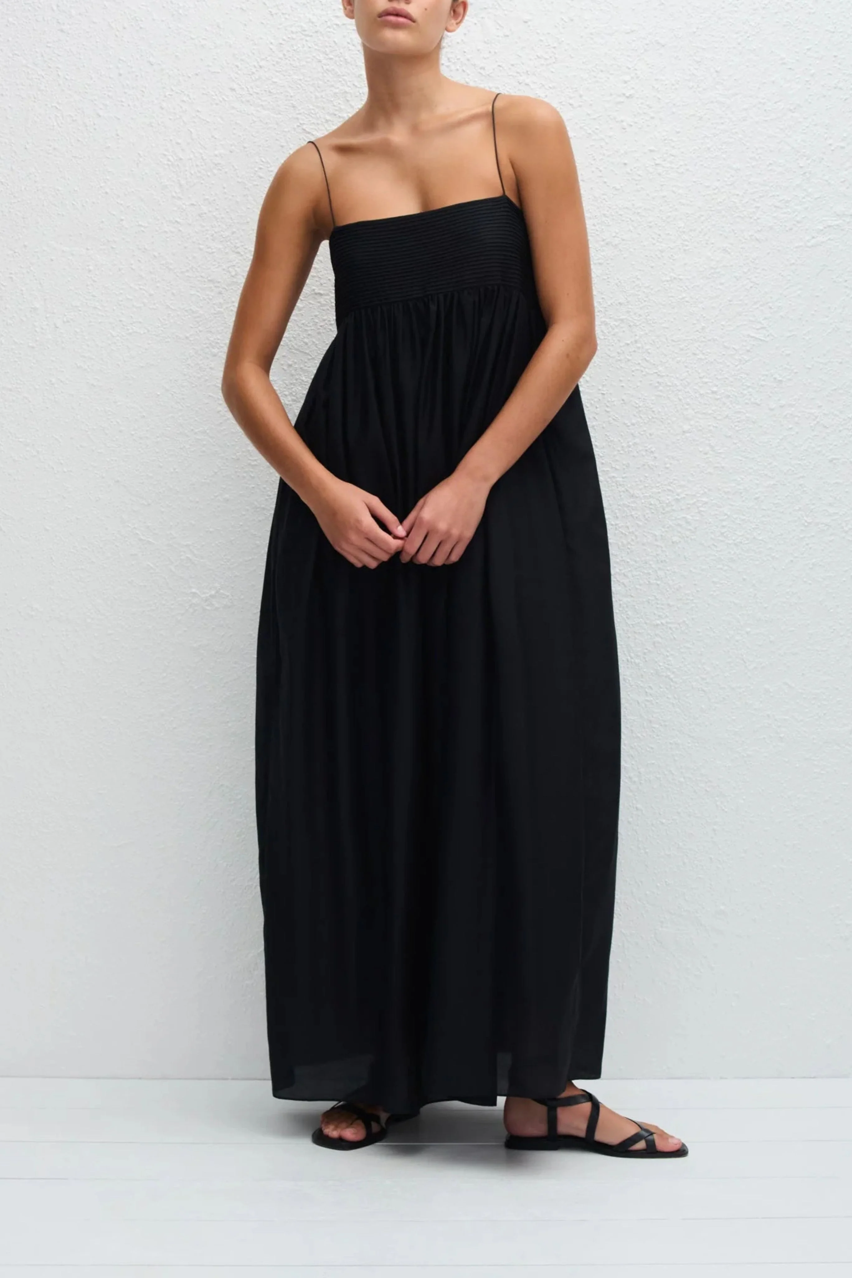 Empire Pintuck Bodice Dress - Image 5