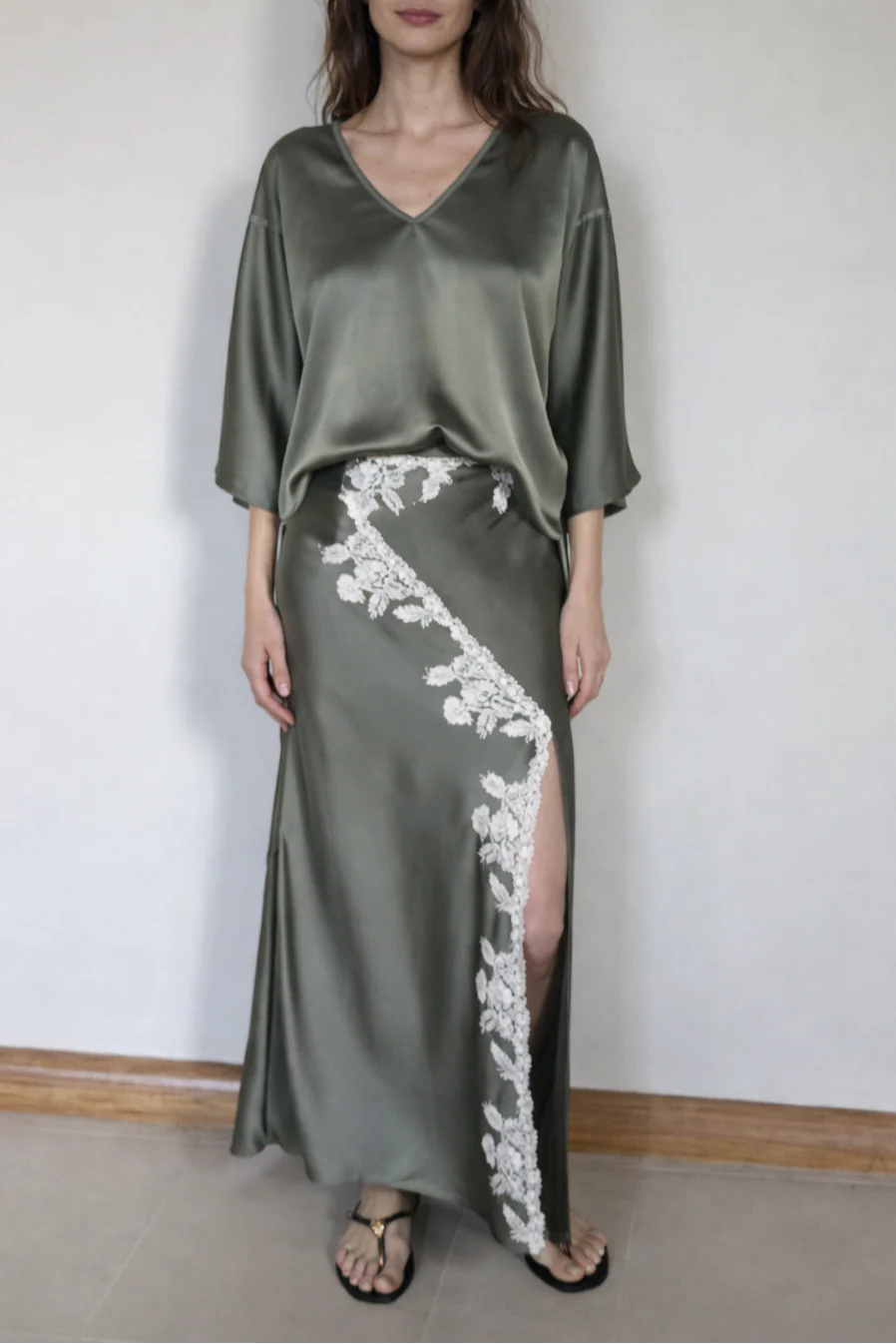 Erika Skirt in Green - Image 2