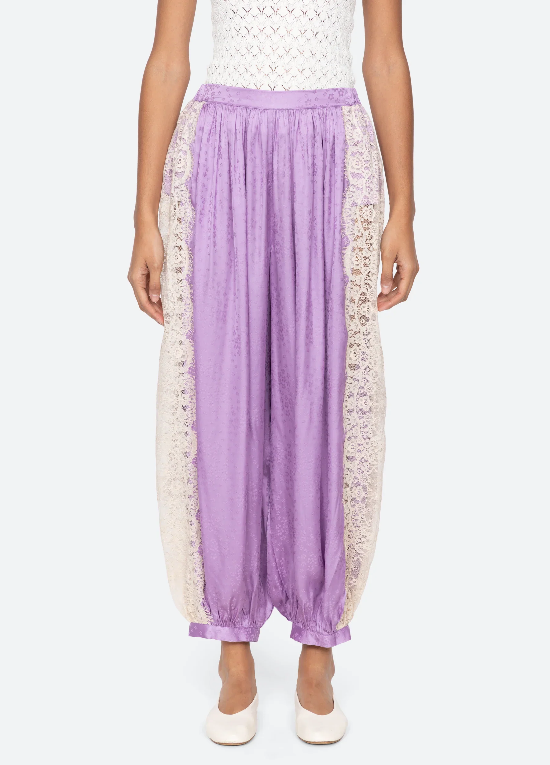 Ethel Bloomer Pants in Lilac - Image 2