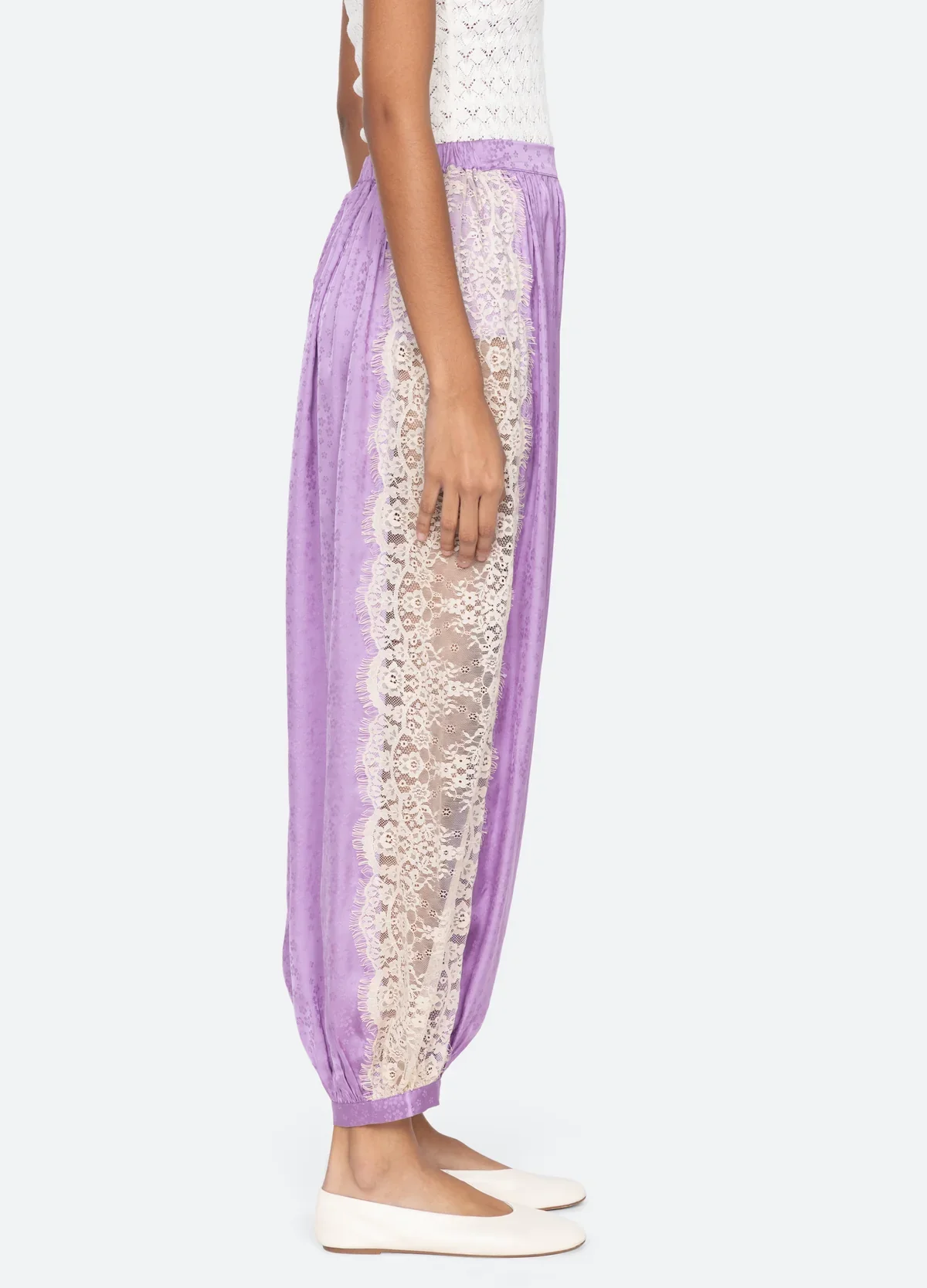 Ethel Bloomer Pants in Lilac - Image 4