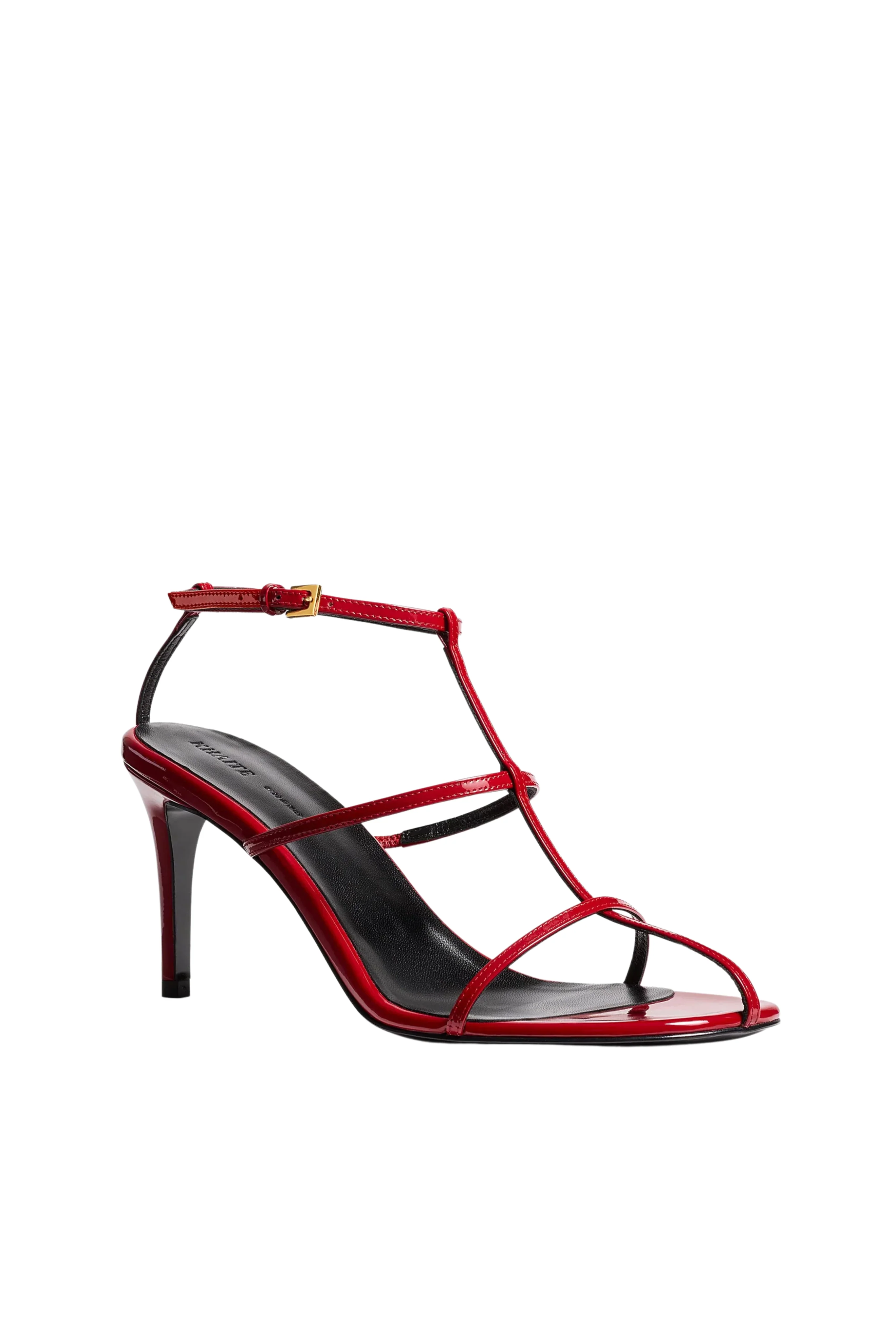 Cage Sandal in Red - Image 3