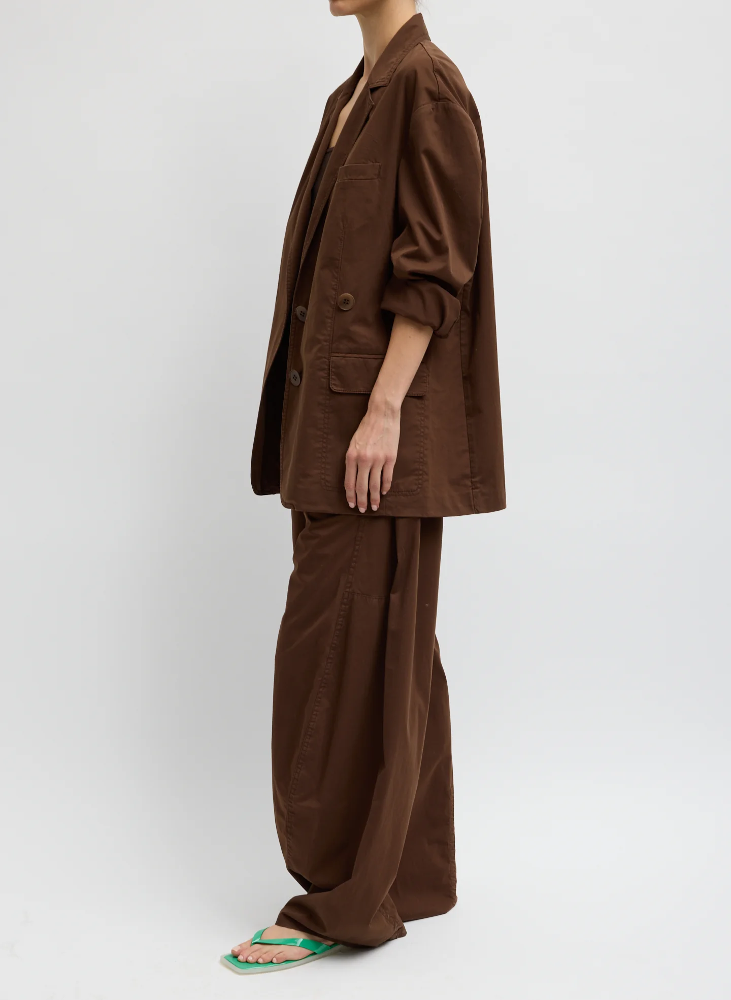 Garment Dyed Silky Cotton Winslow Pull On Pant - Image 4