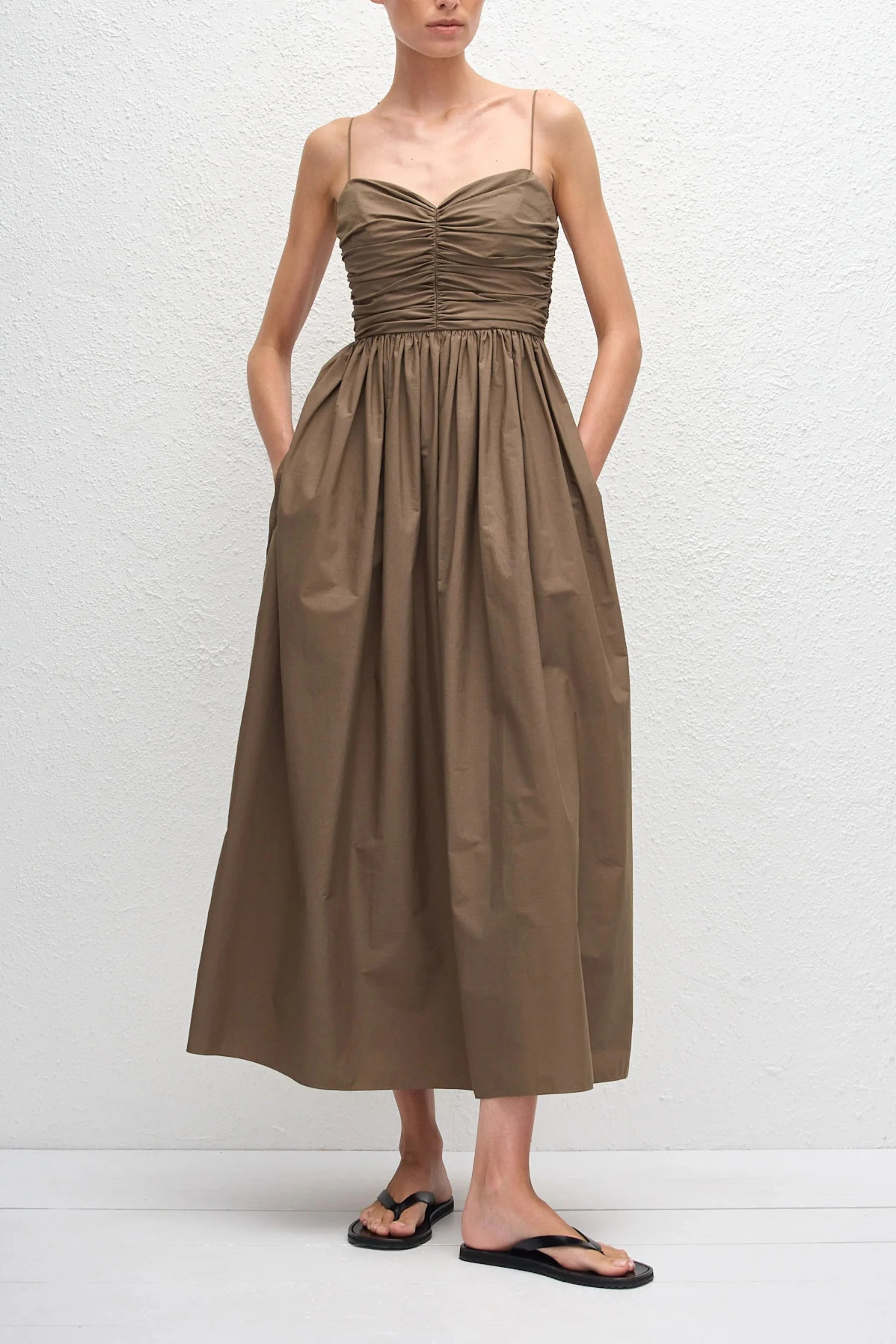 Gathered Bodice Dress - Image 3