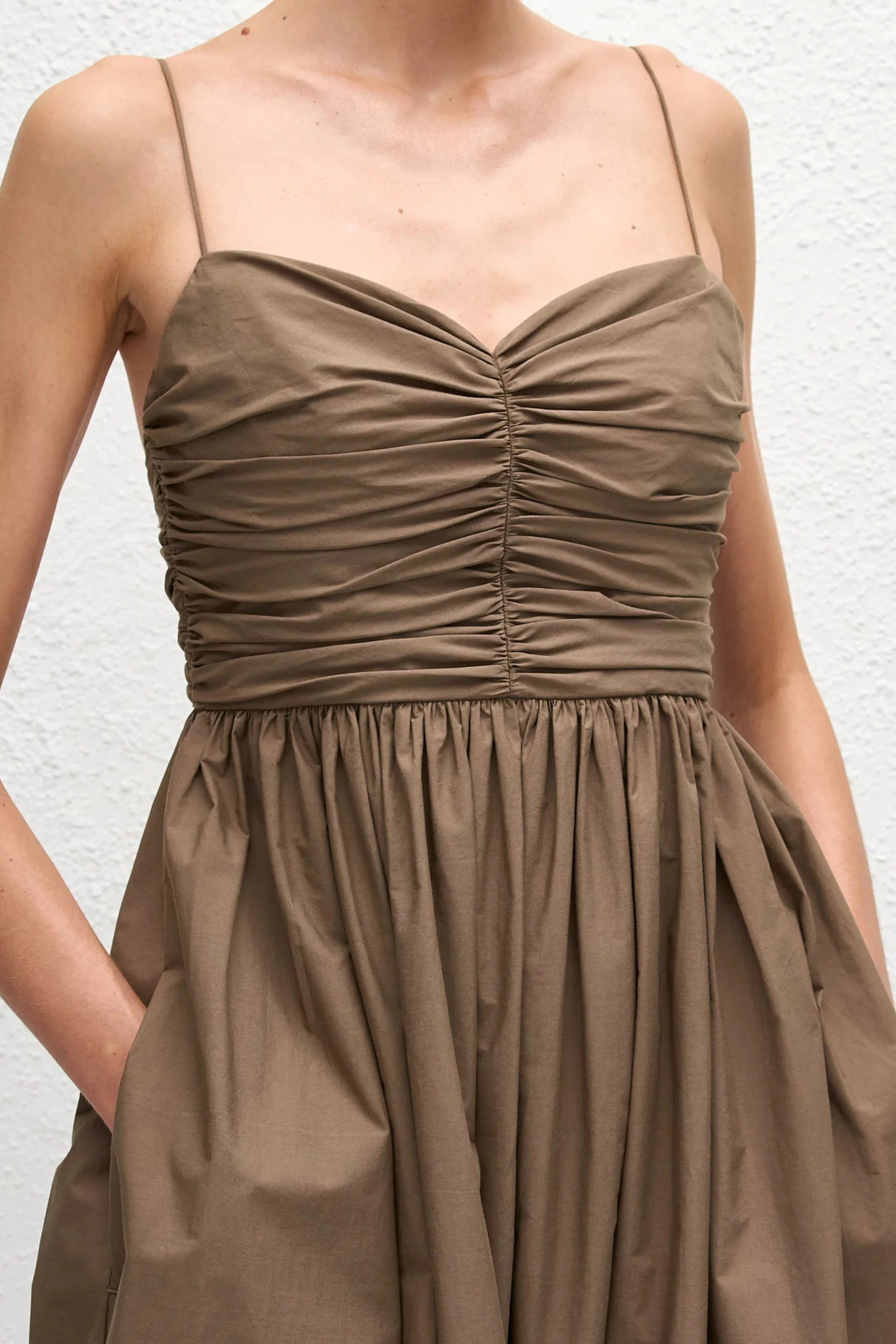 Gathered Bodice Dress - Image 4