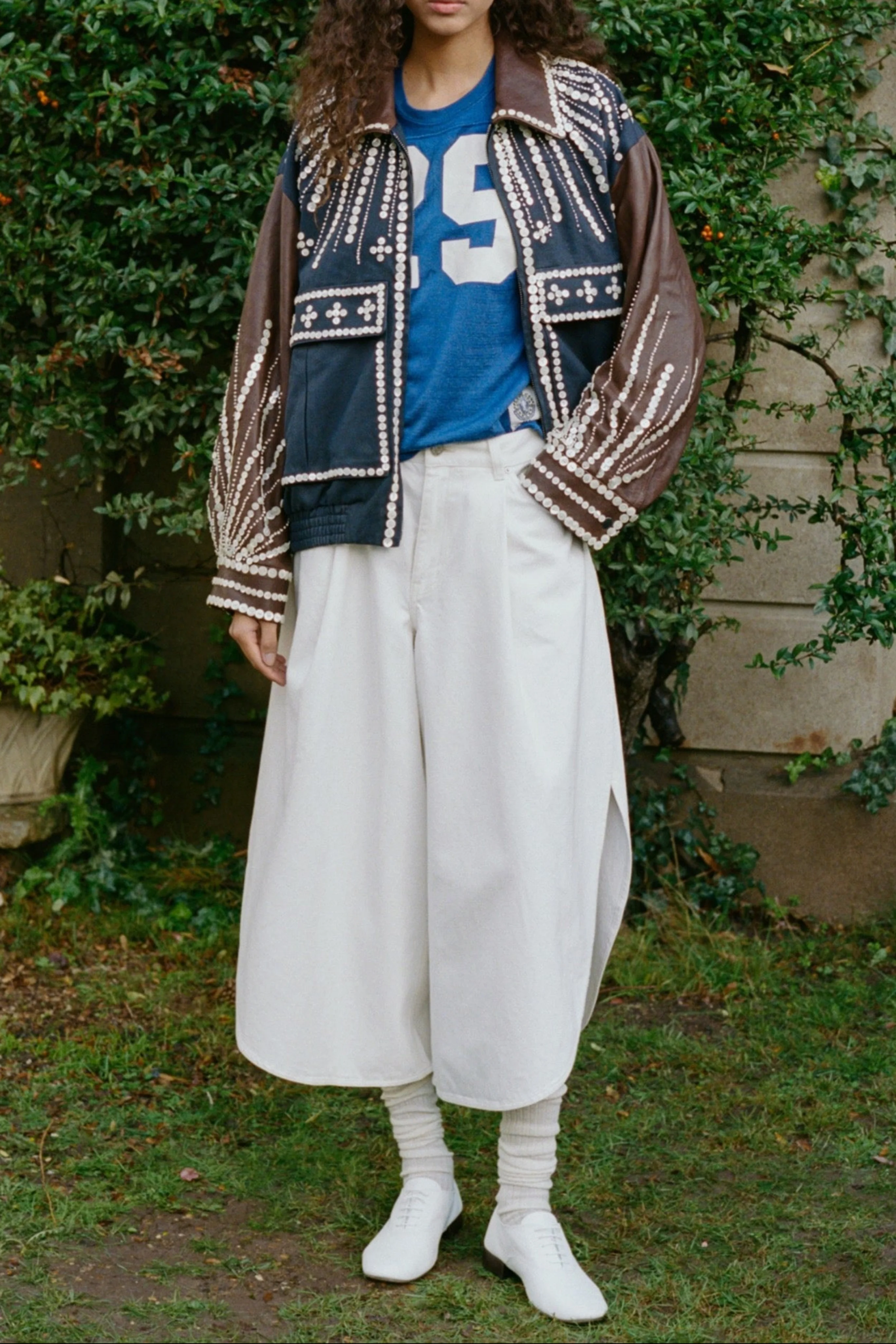 Georgie Sportswear Collar Jacket - Image 2