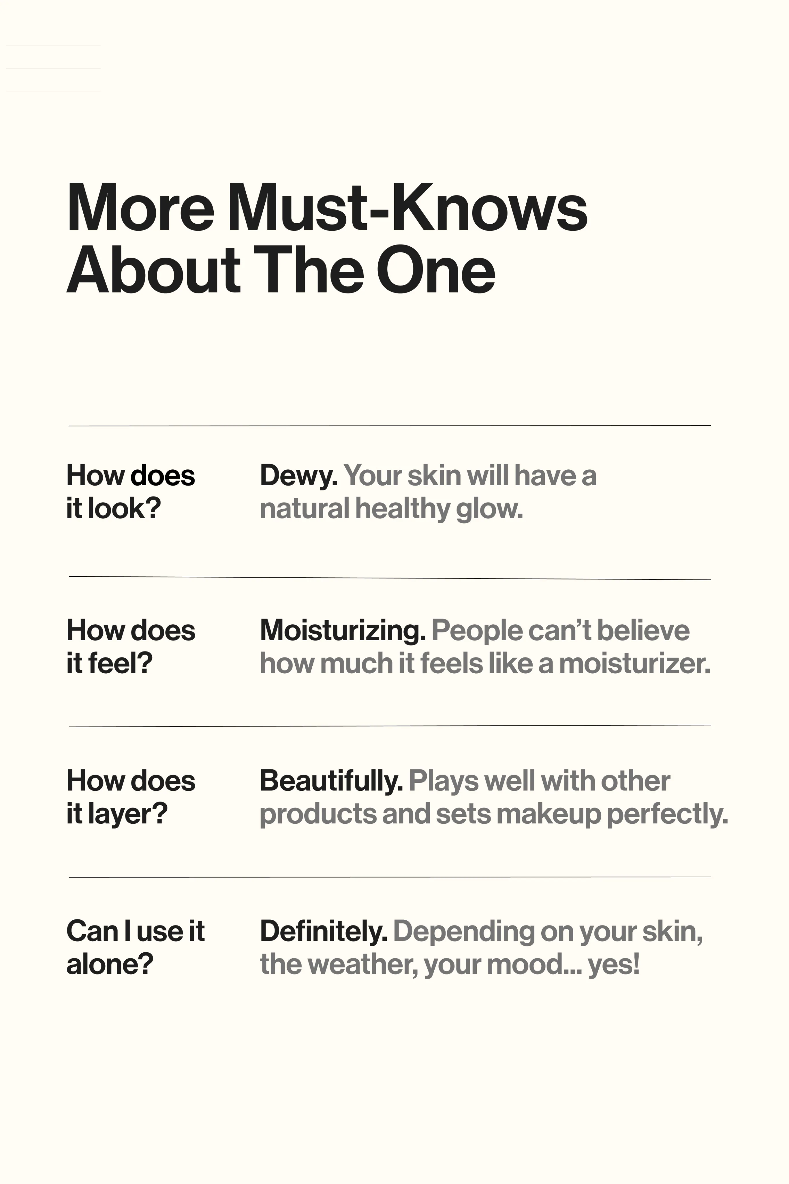 The One Daily Sun Cream SPF 30 - Image 7