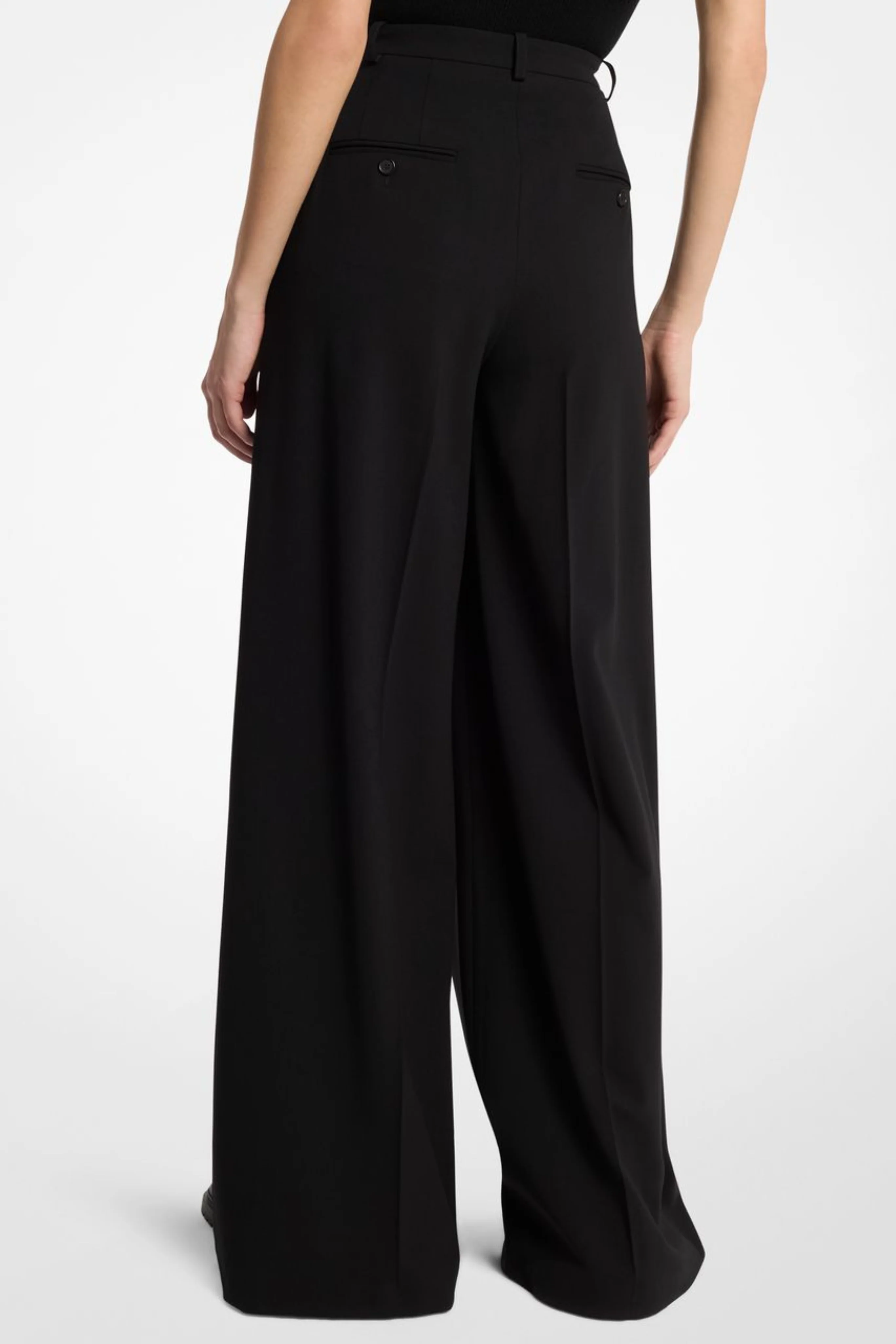 High Waist Shannon Wide Leg Trouser - Image 4