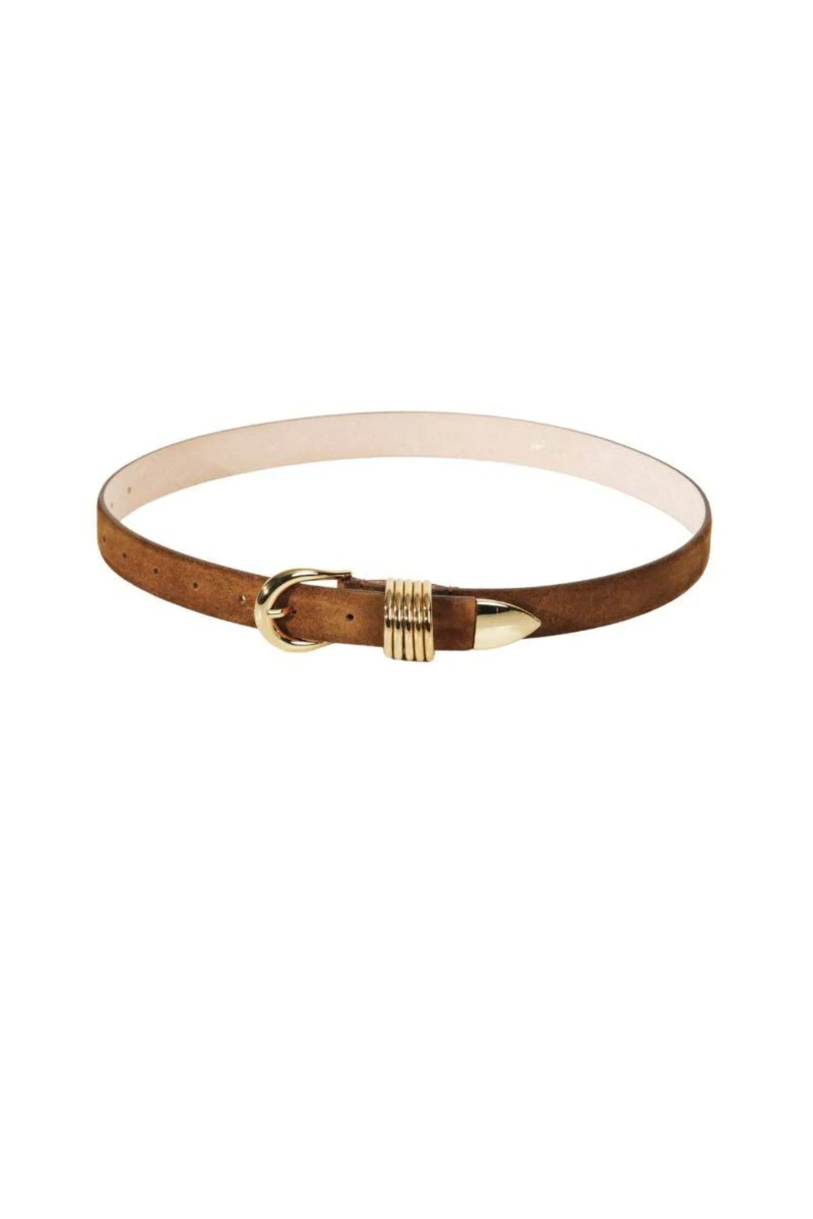 Hollyhock Suede Gold - Image 2