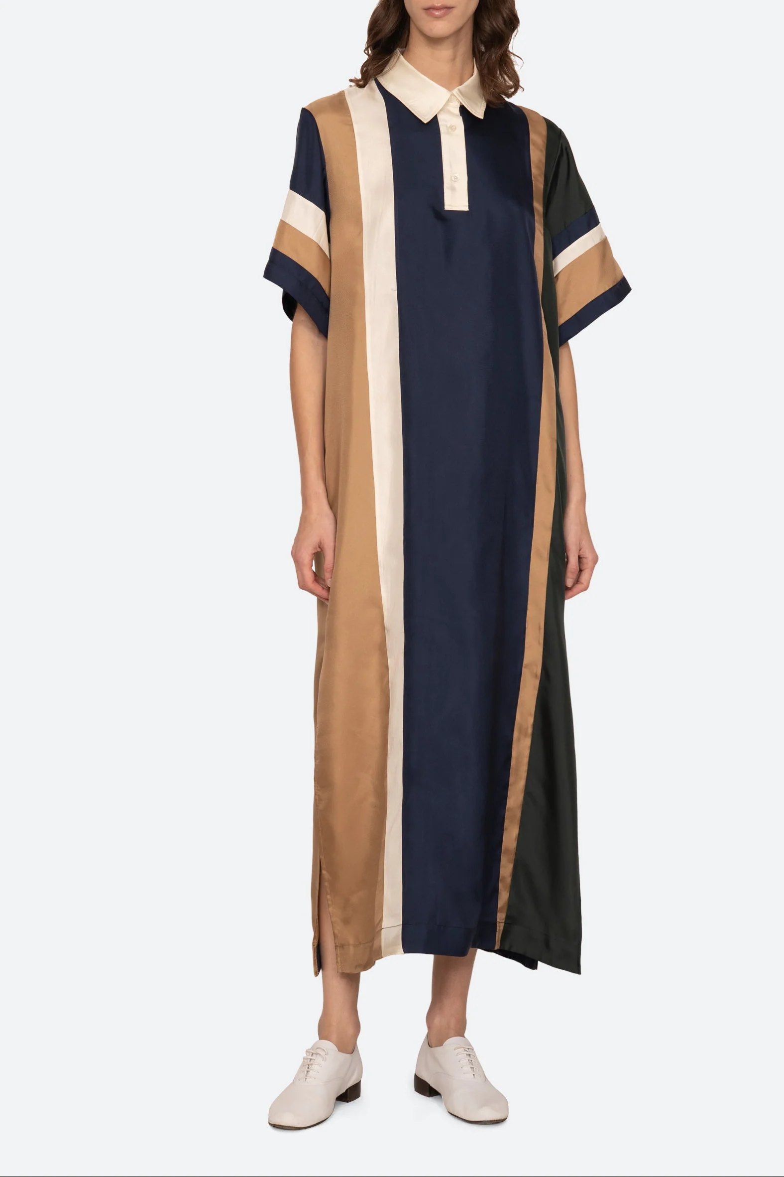 Juliet Emb Polo Maxi Dress - Image 2