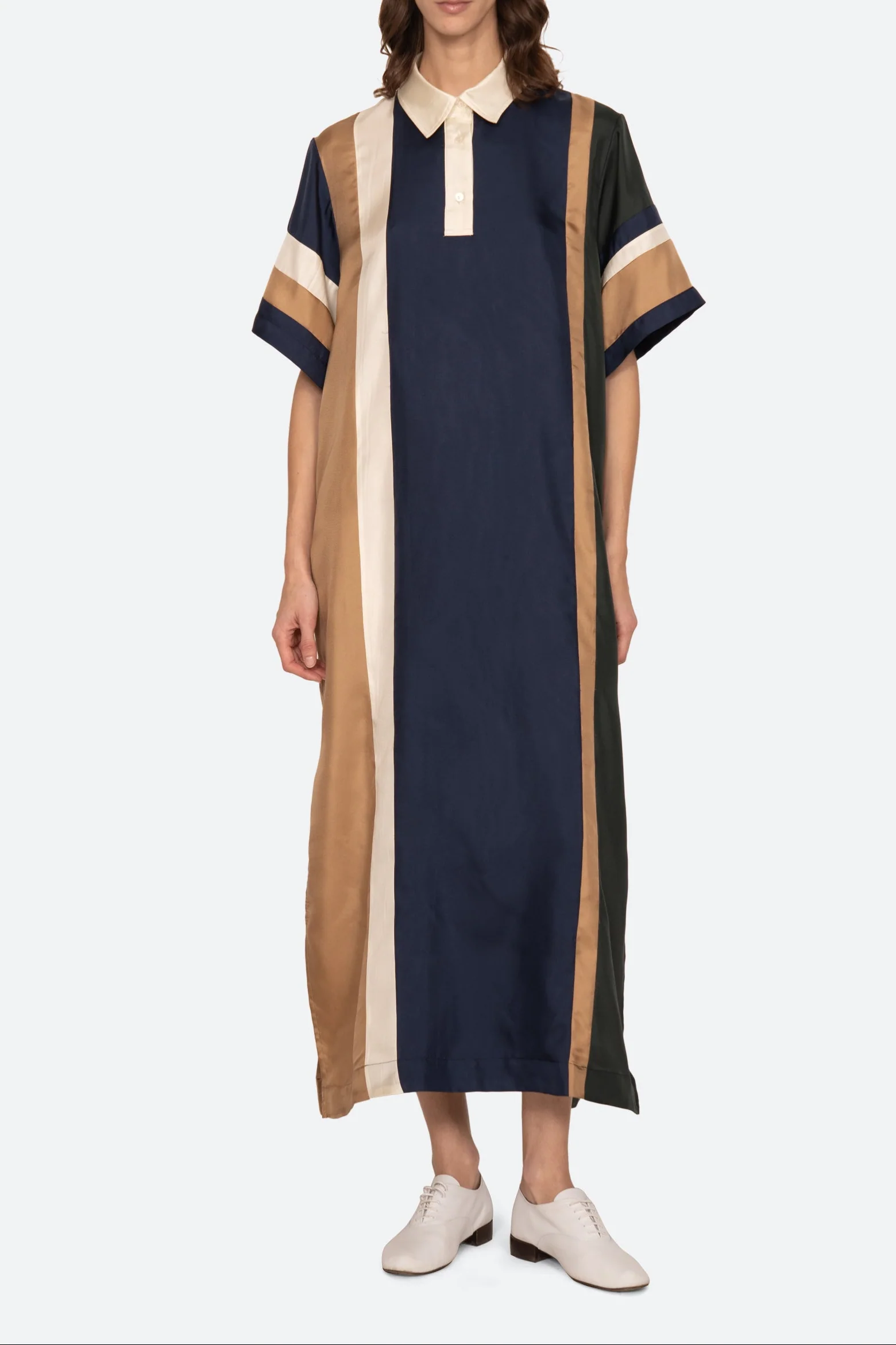 Juliet Emb Polo Maxi Dress - Image 3