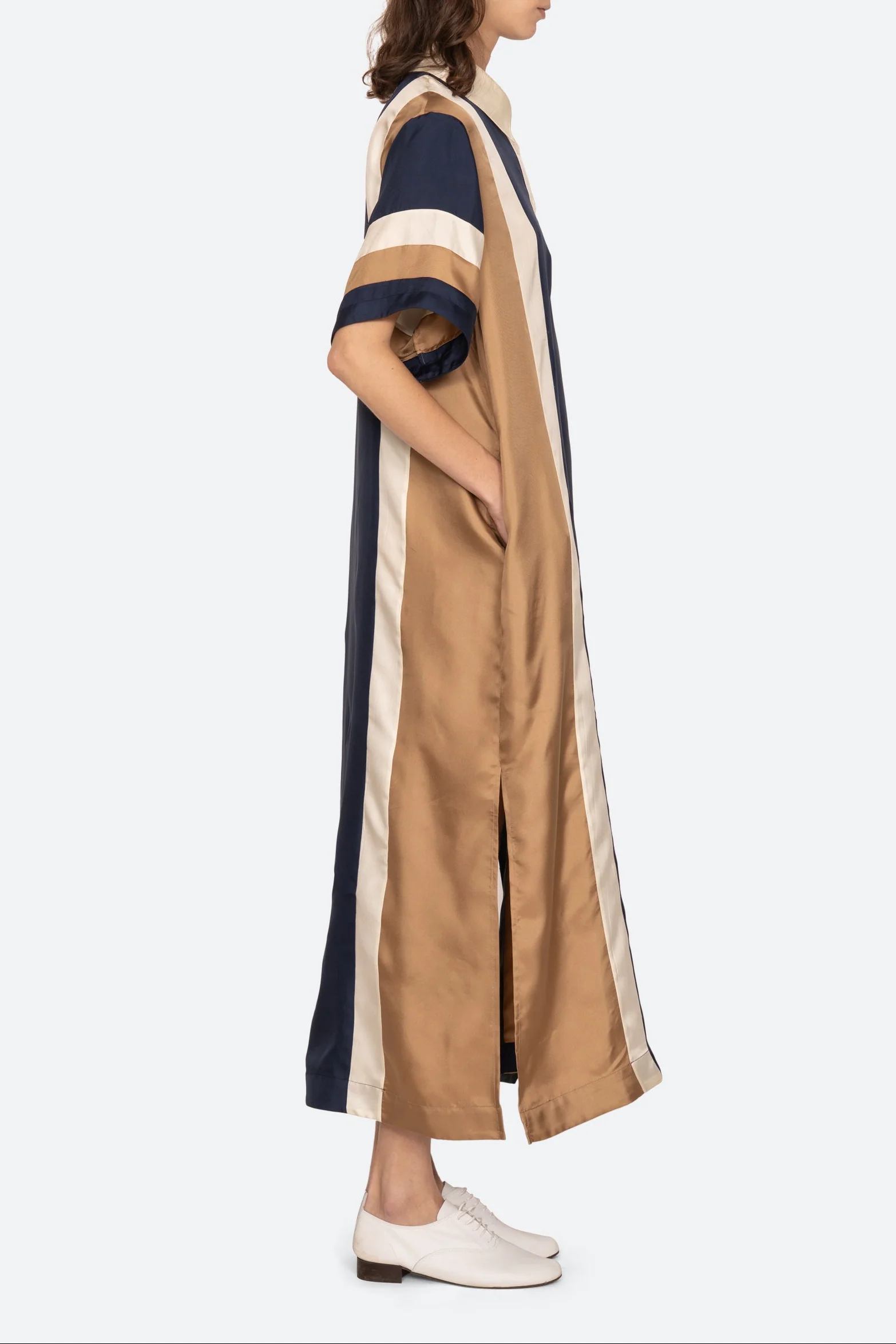 Juliet Emb Polo Maxi Dress - Image 4