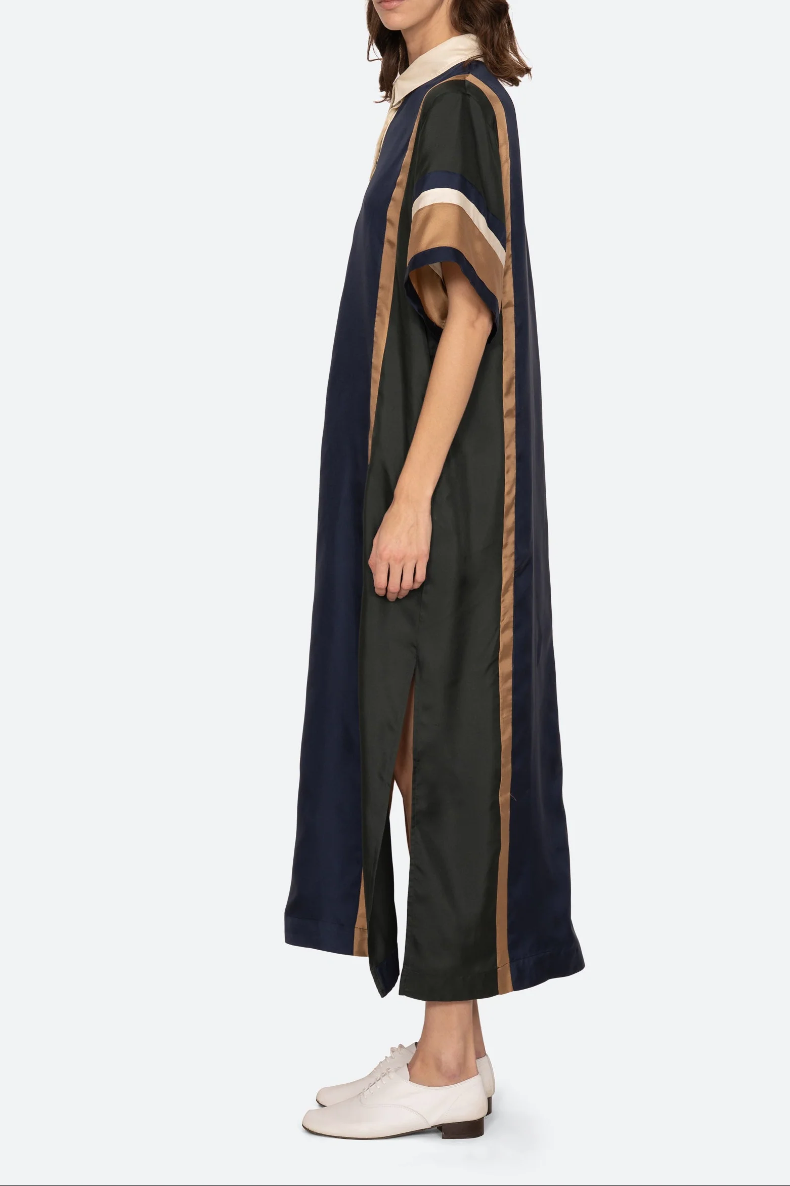 Juliet Emb Polo Maxi Dress - Image 5