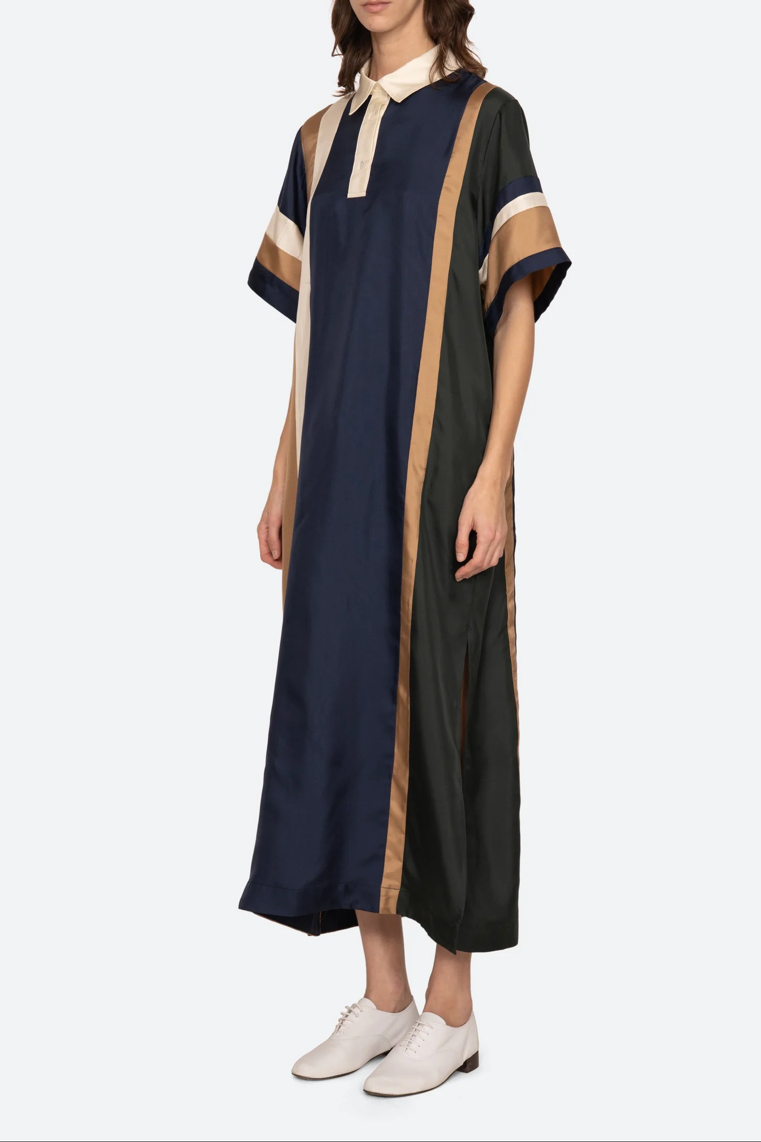 Juliet Emb Polo Maxi Dress - Image 6