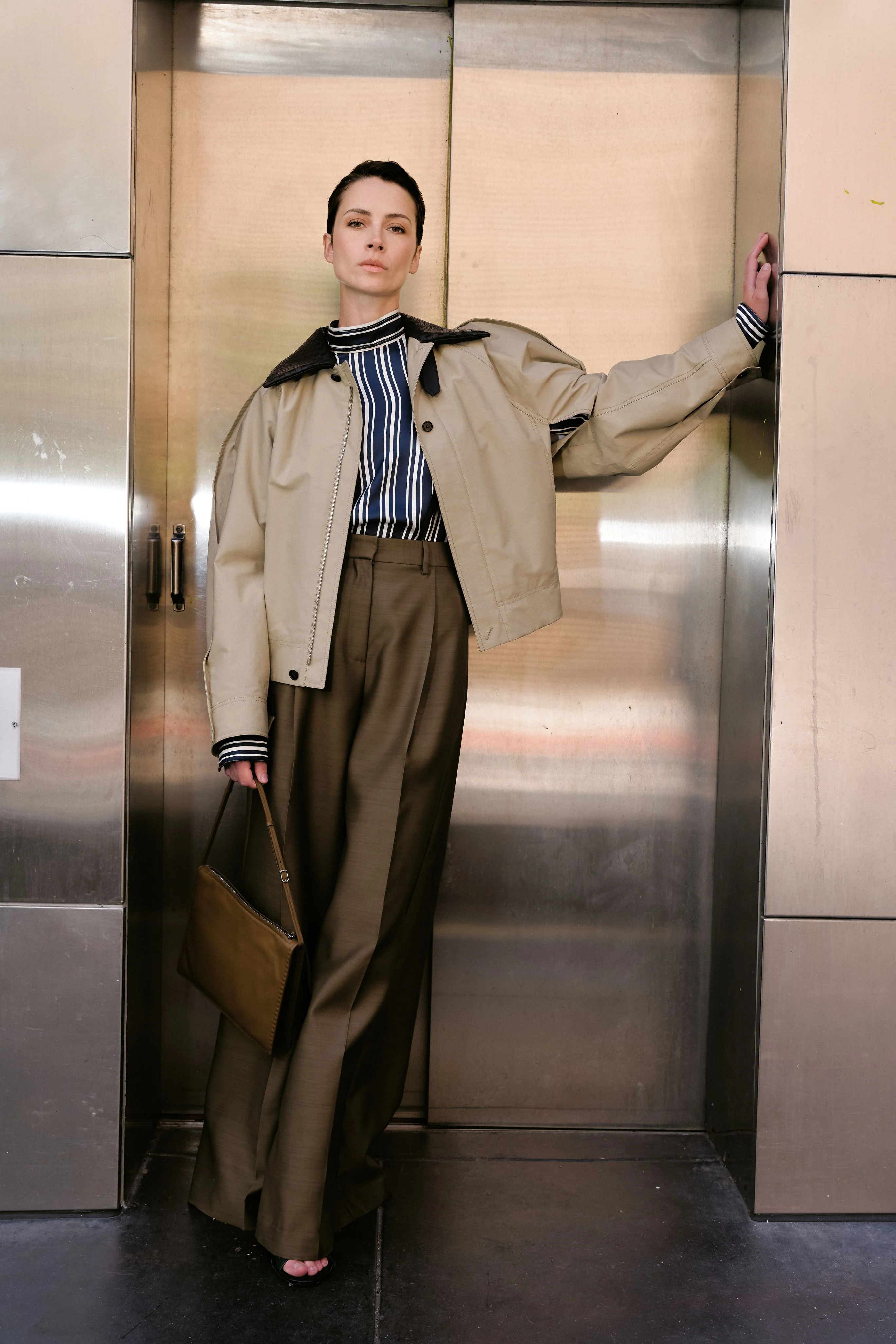 Laurence Trousers - Olive - Image 2