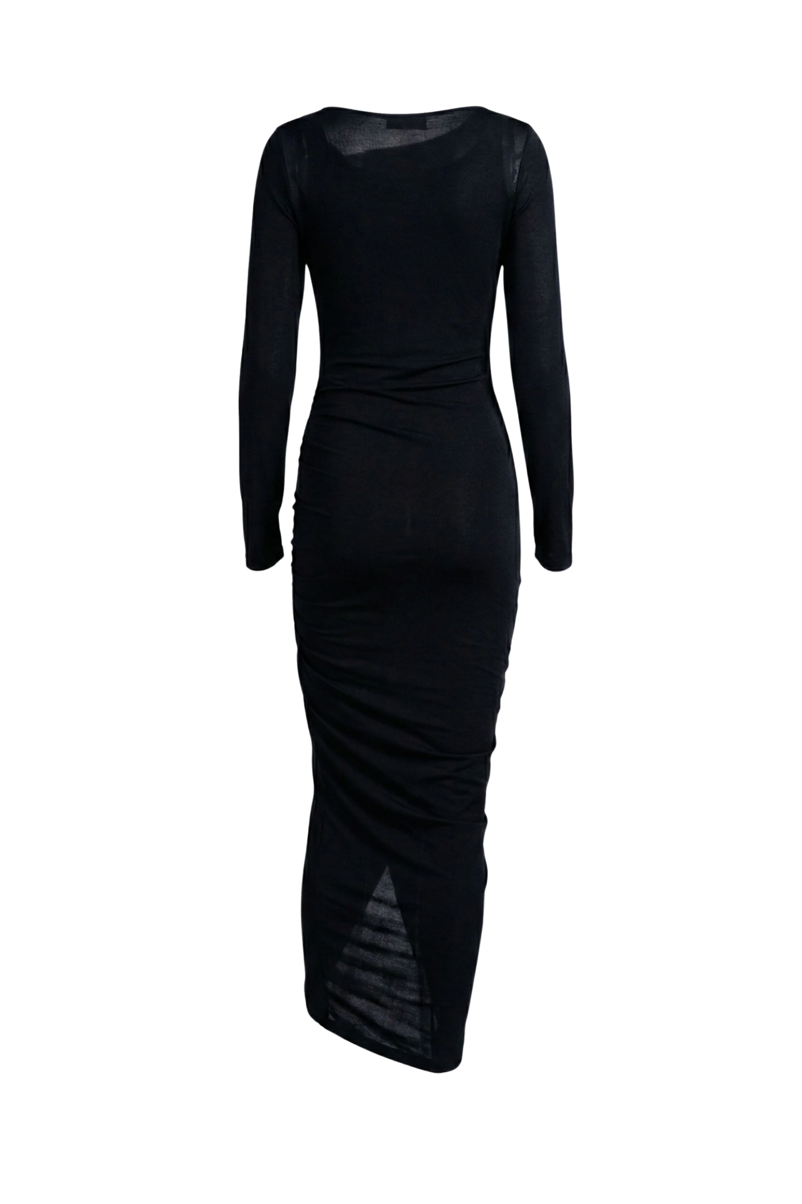 Long Sleeve Jersey Dress - Image 2