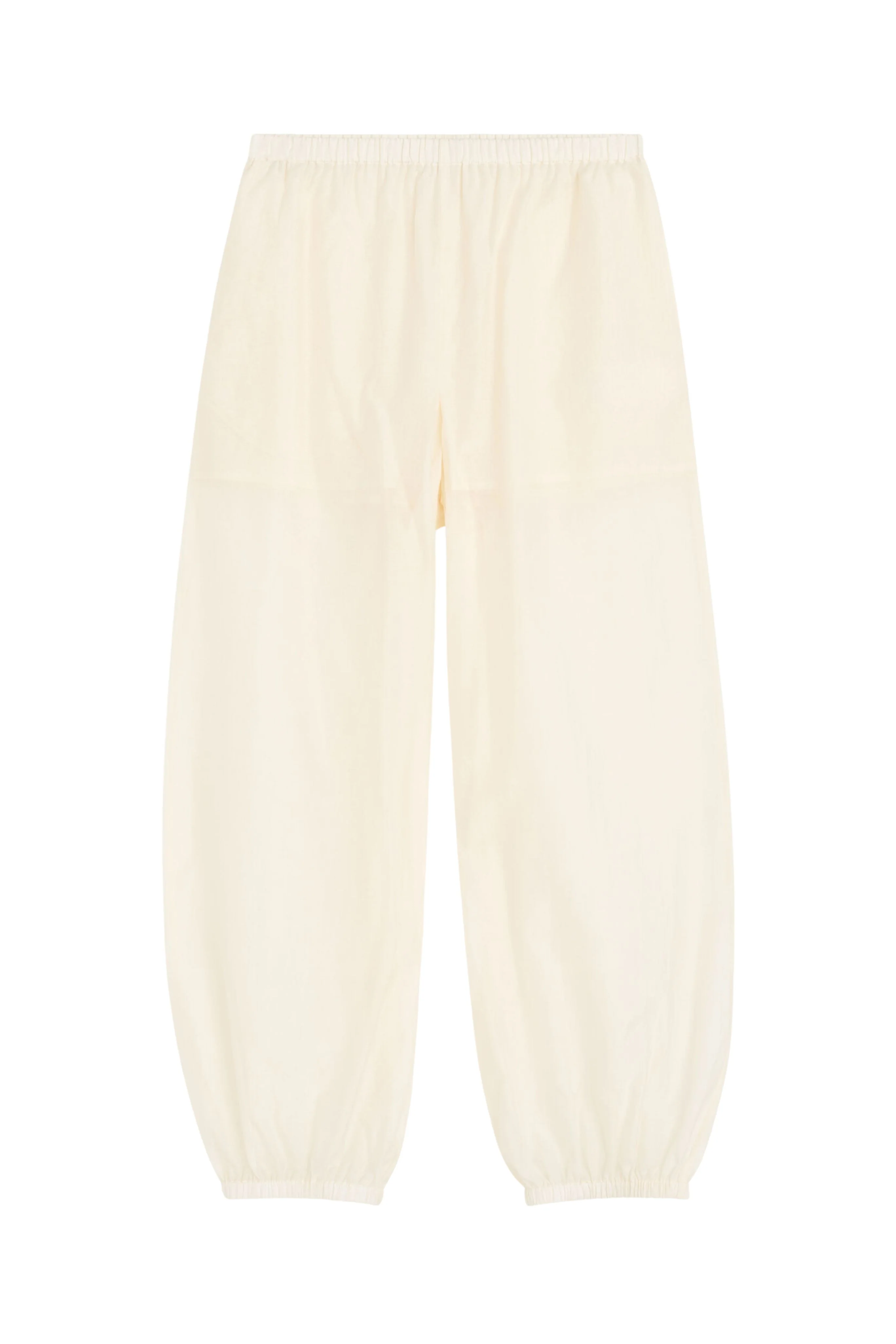 Lumas Silk Organza Trousers - Ivory