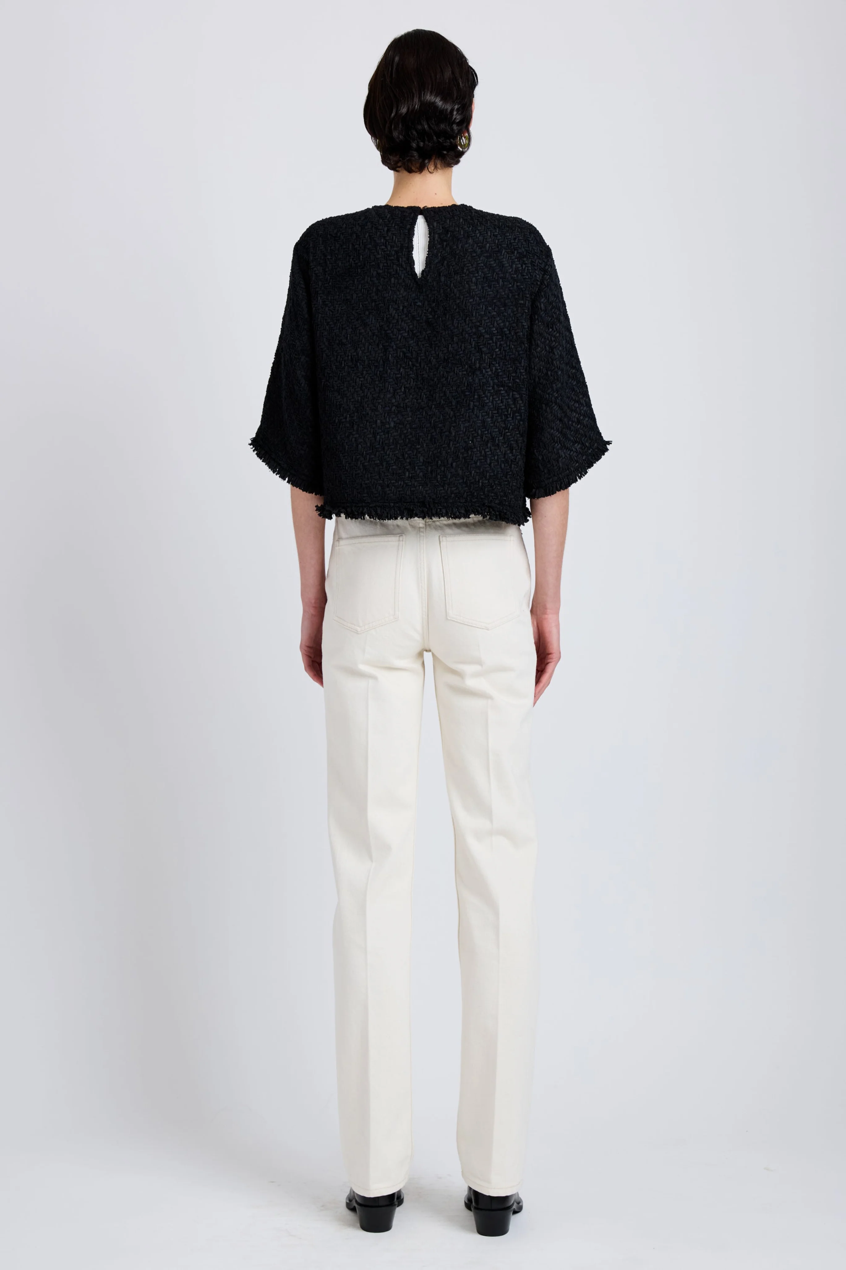 Maura Top in Basket Weave - Image 4