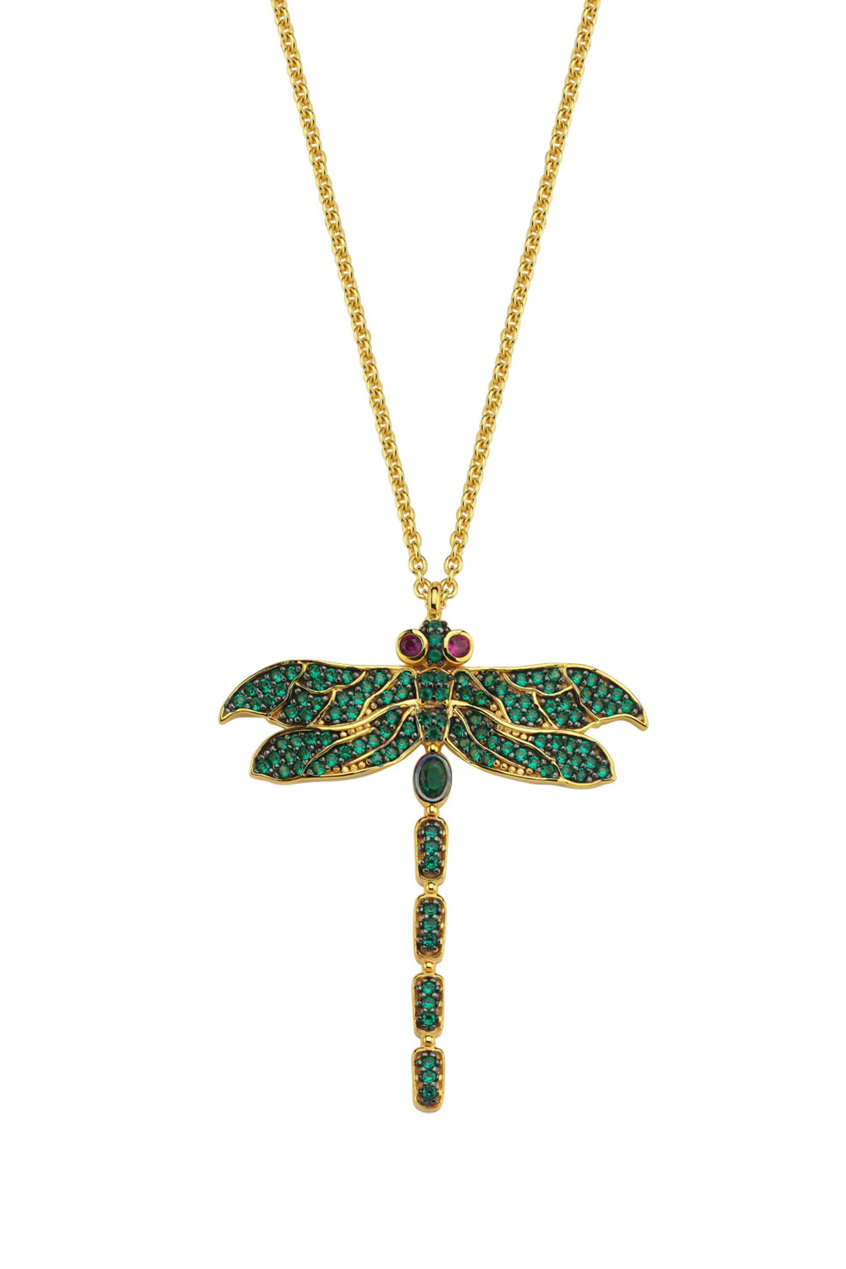 Mini Dragonfly Necklace