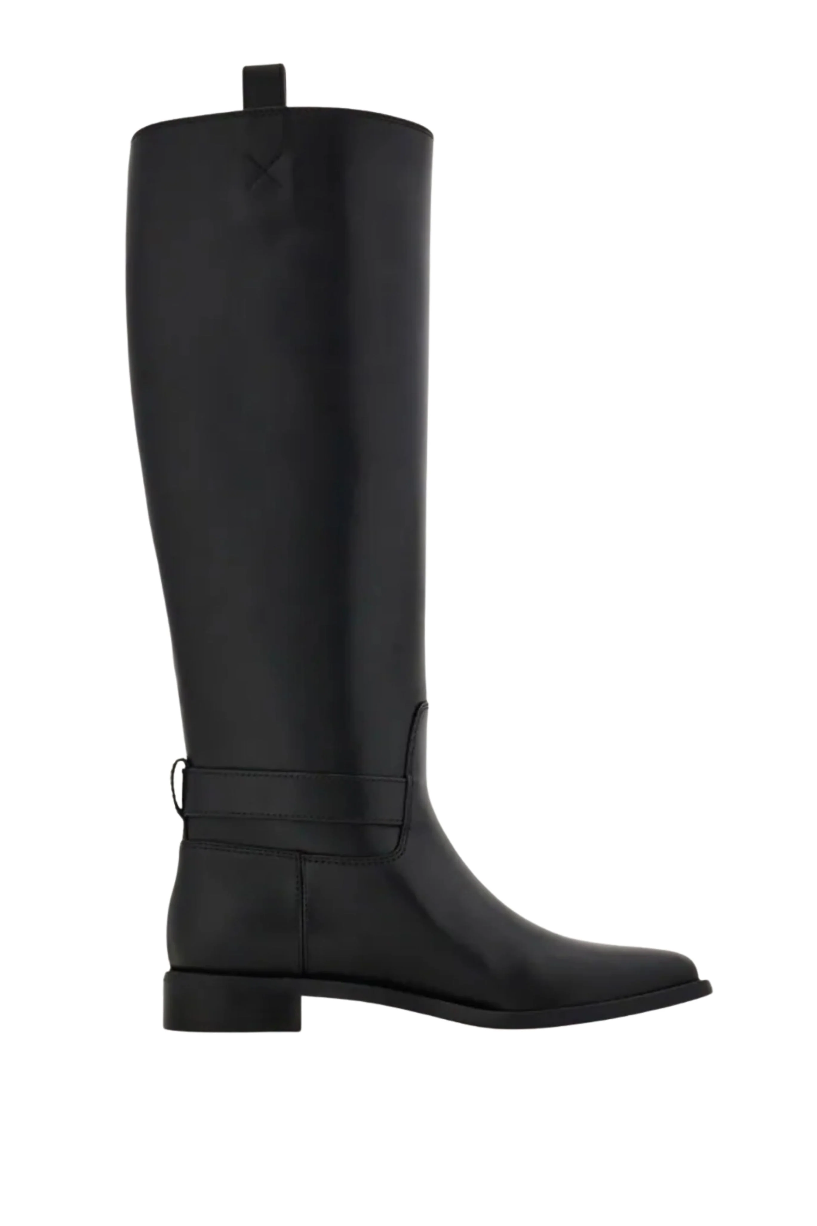 Knee High Boot with Hug Buckle Detail - Image 6