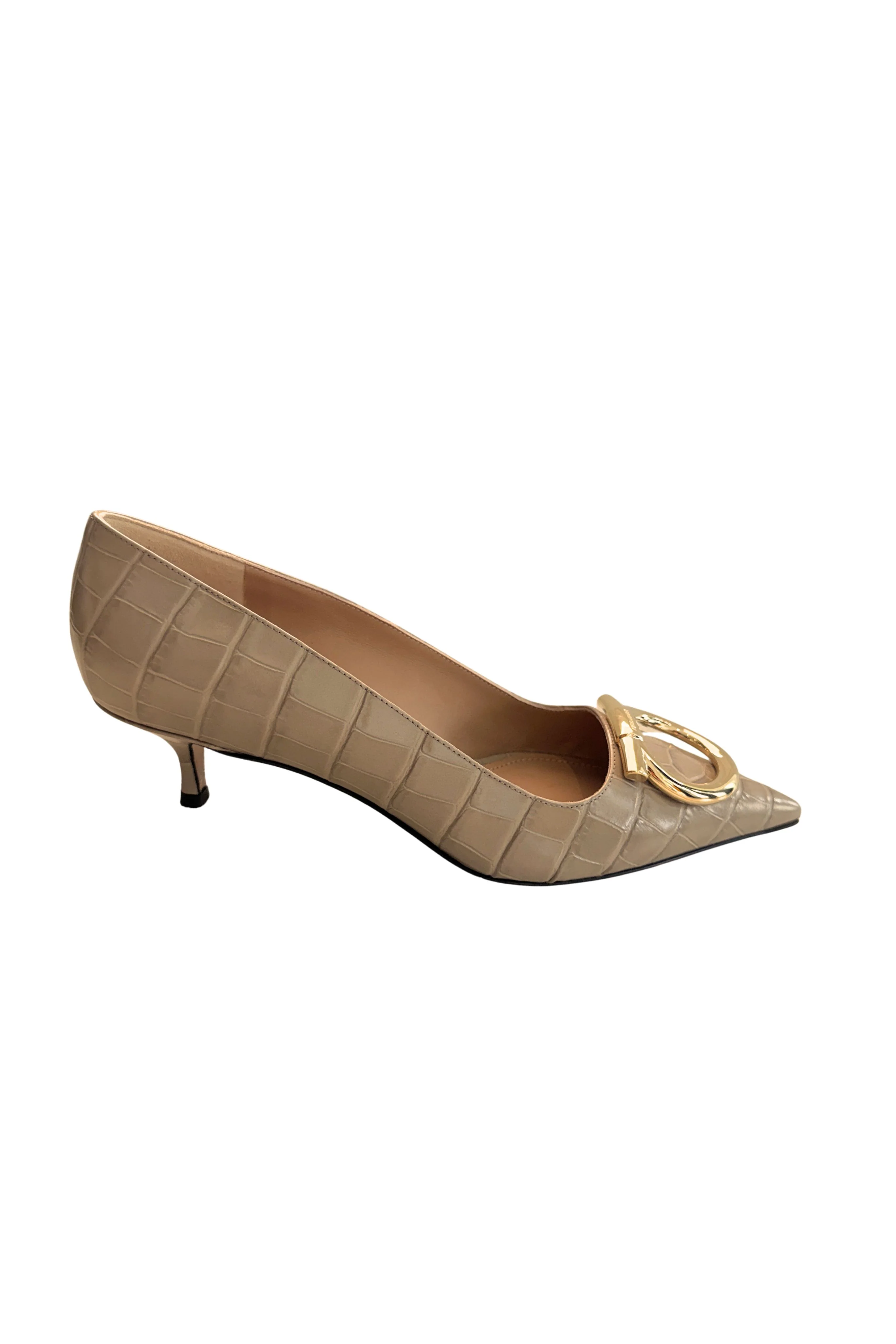 Lara Gancini 40 Croc 4.0cm - Taupe