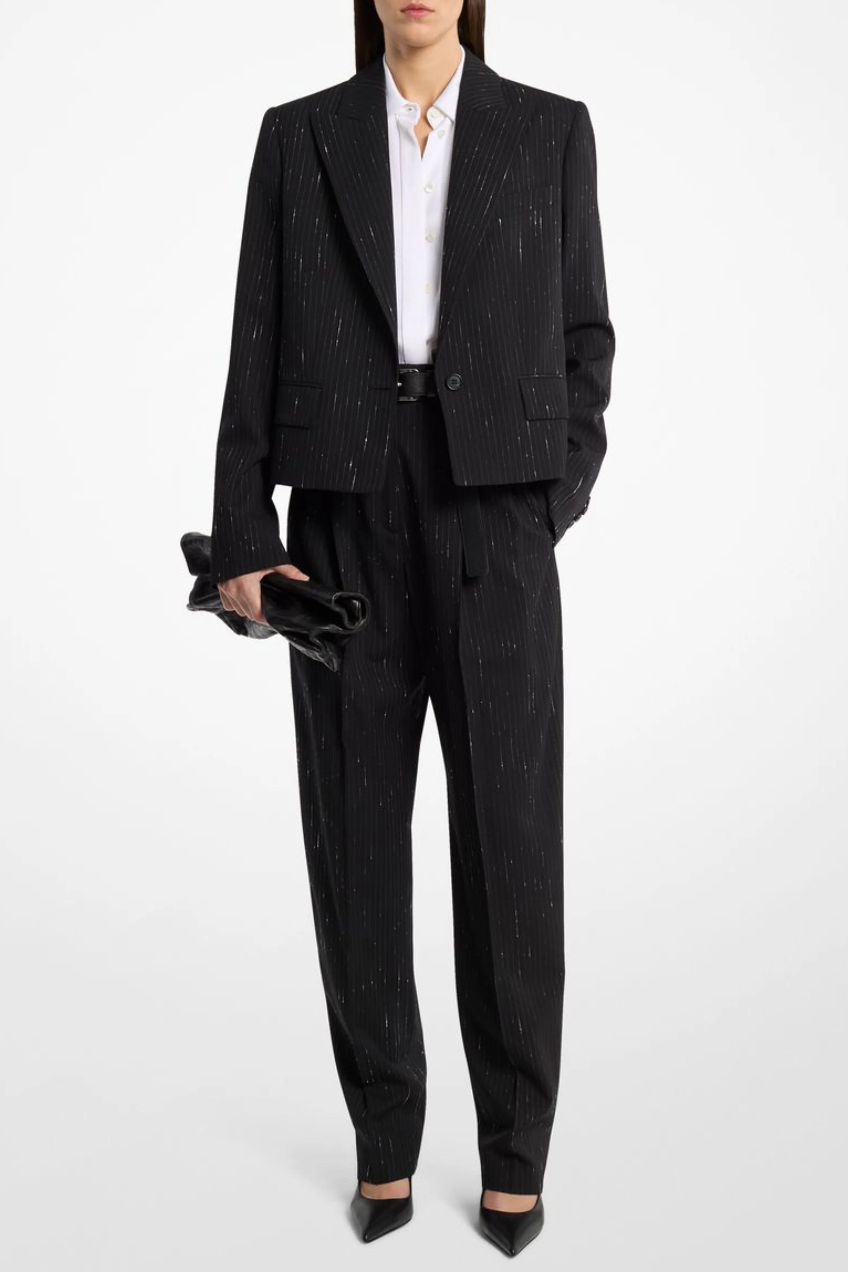 One Button Spencer Blazer - Image 3