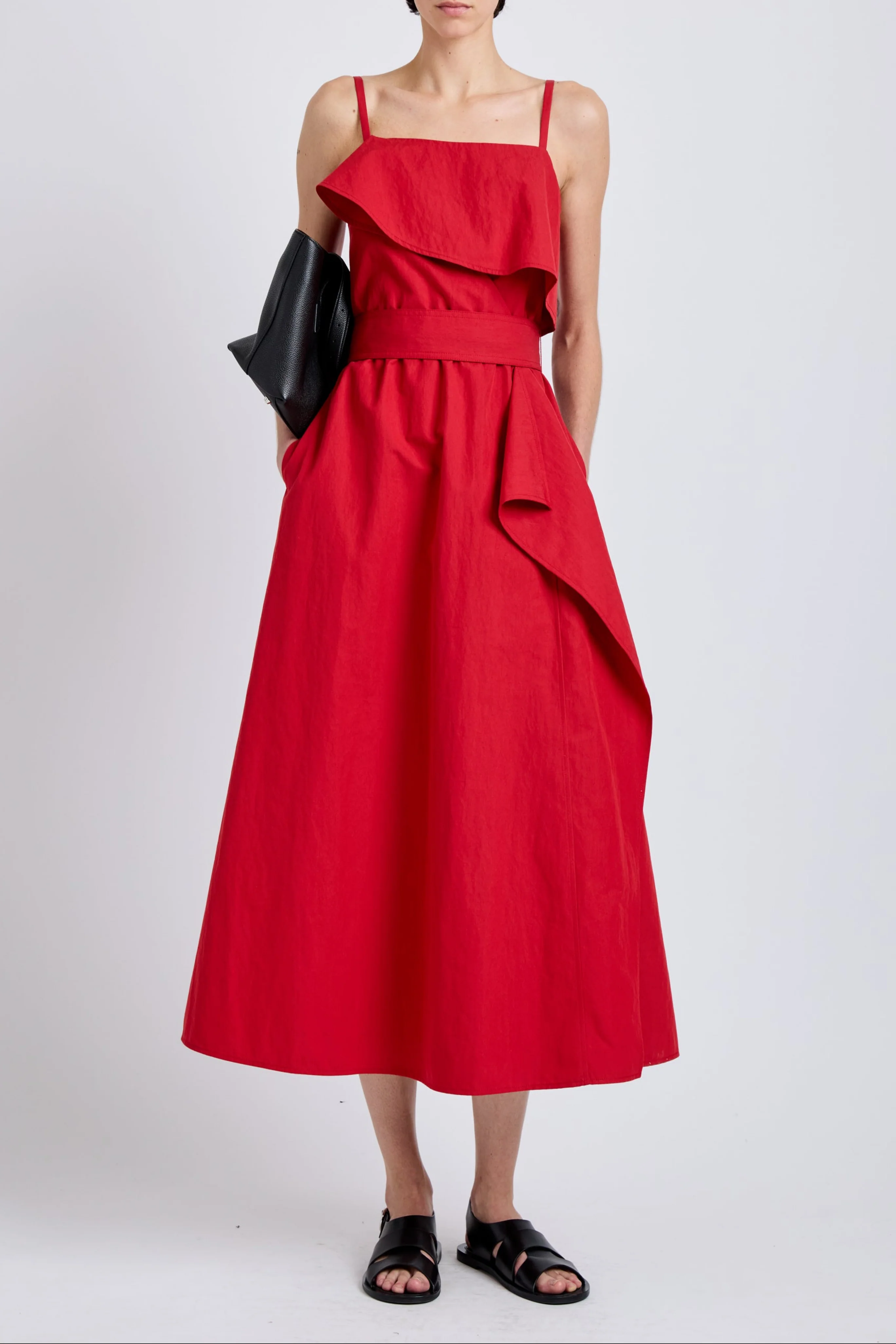 Reign Dress in Washed Cotton - Image 2