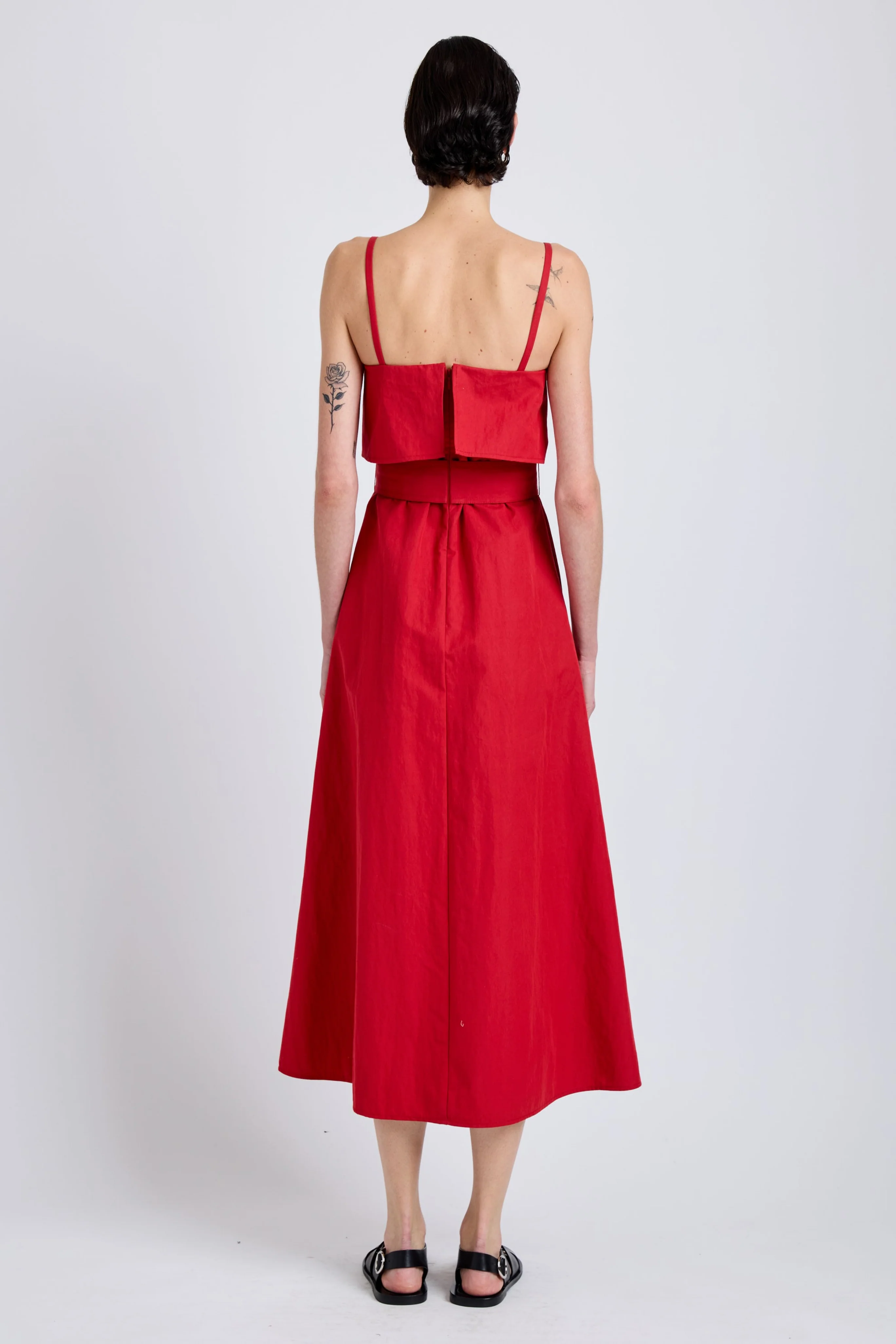 Reign Dress in Washed Cotton - Image 4