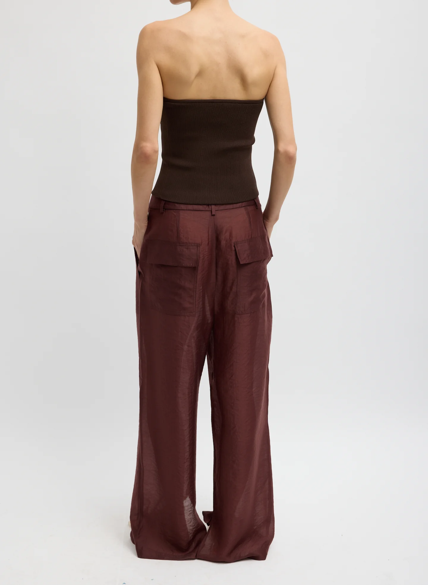 Ribbed Sweater Tube Top - Image 5