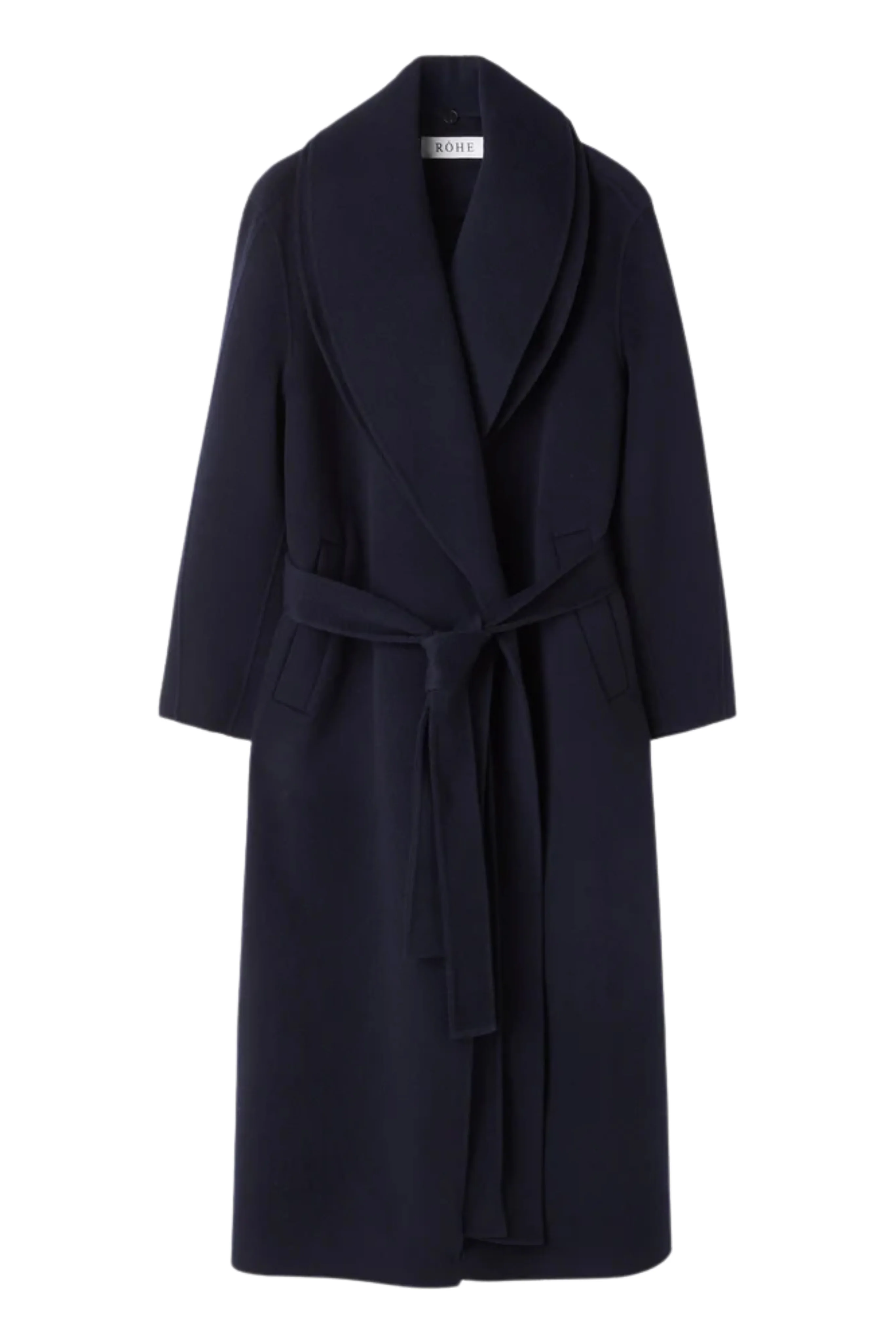 Signature Double-Faced Scarf Coat