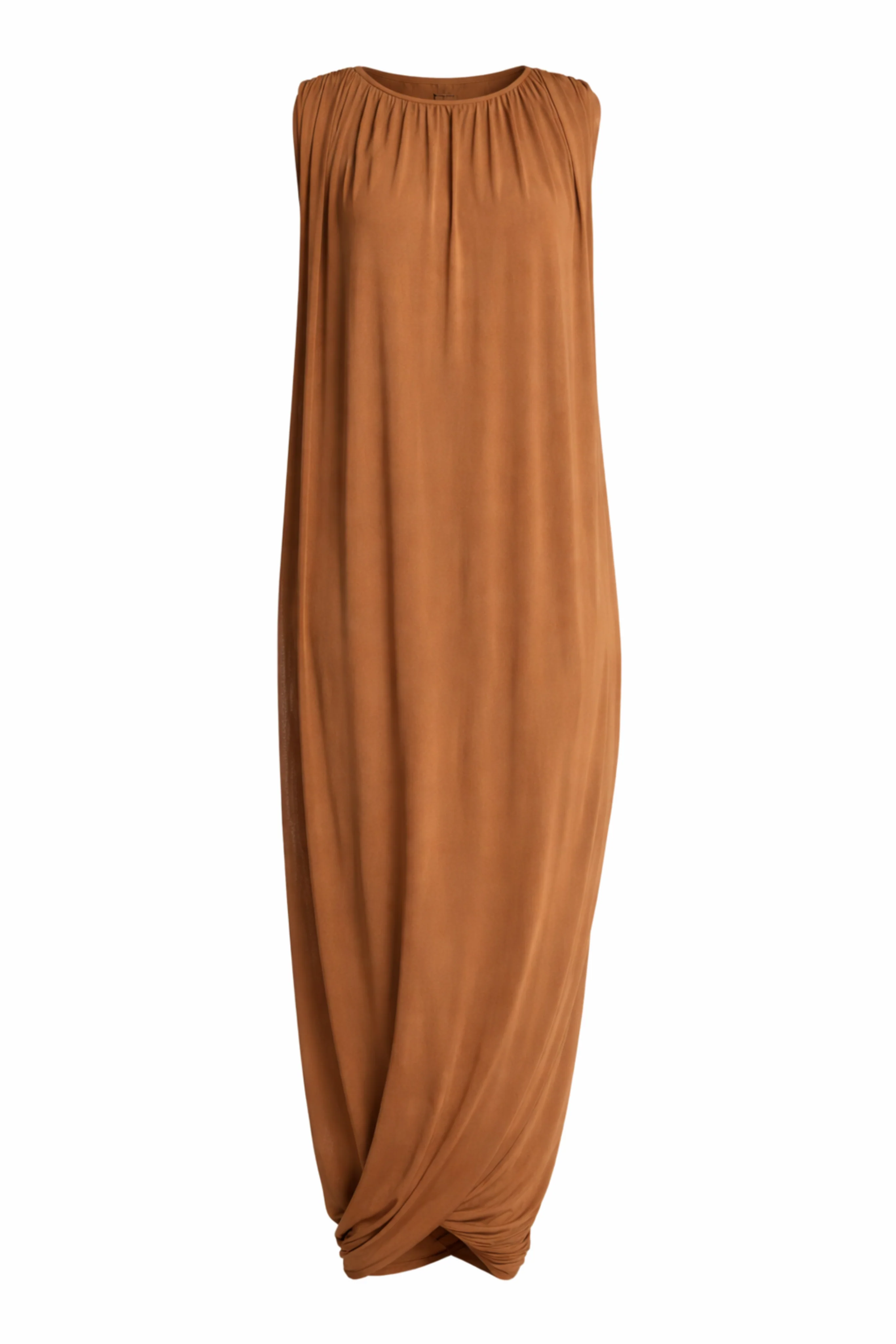 Sleeveless Draped Dress