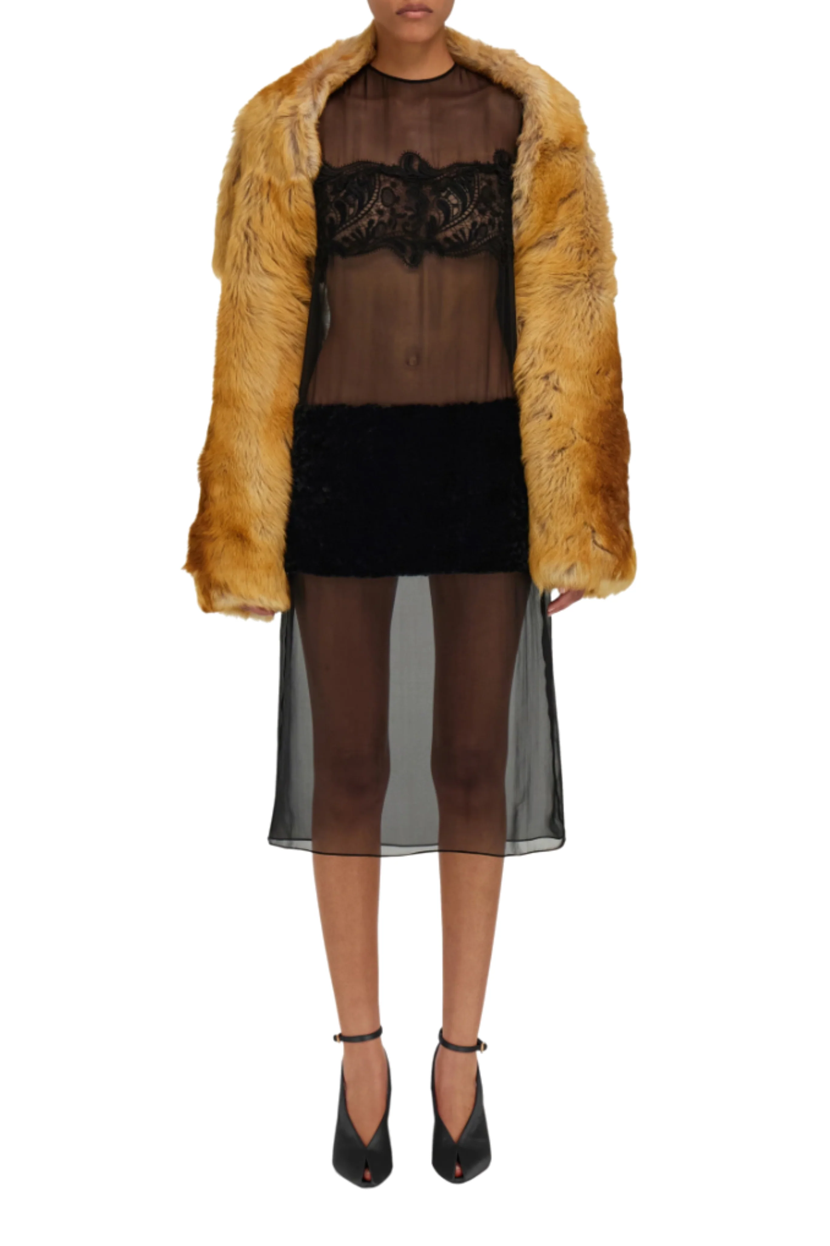 Sleeveless Organic Silk Chiffon Dress - Image 8
