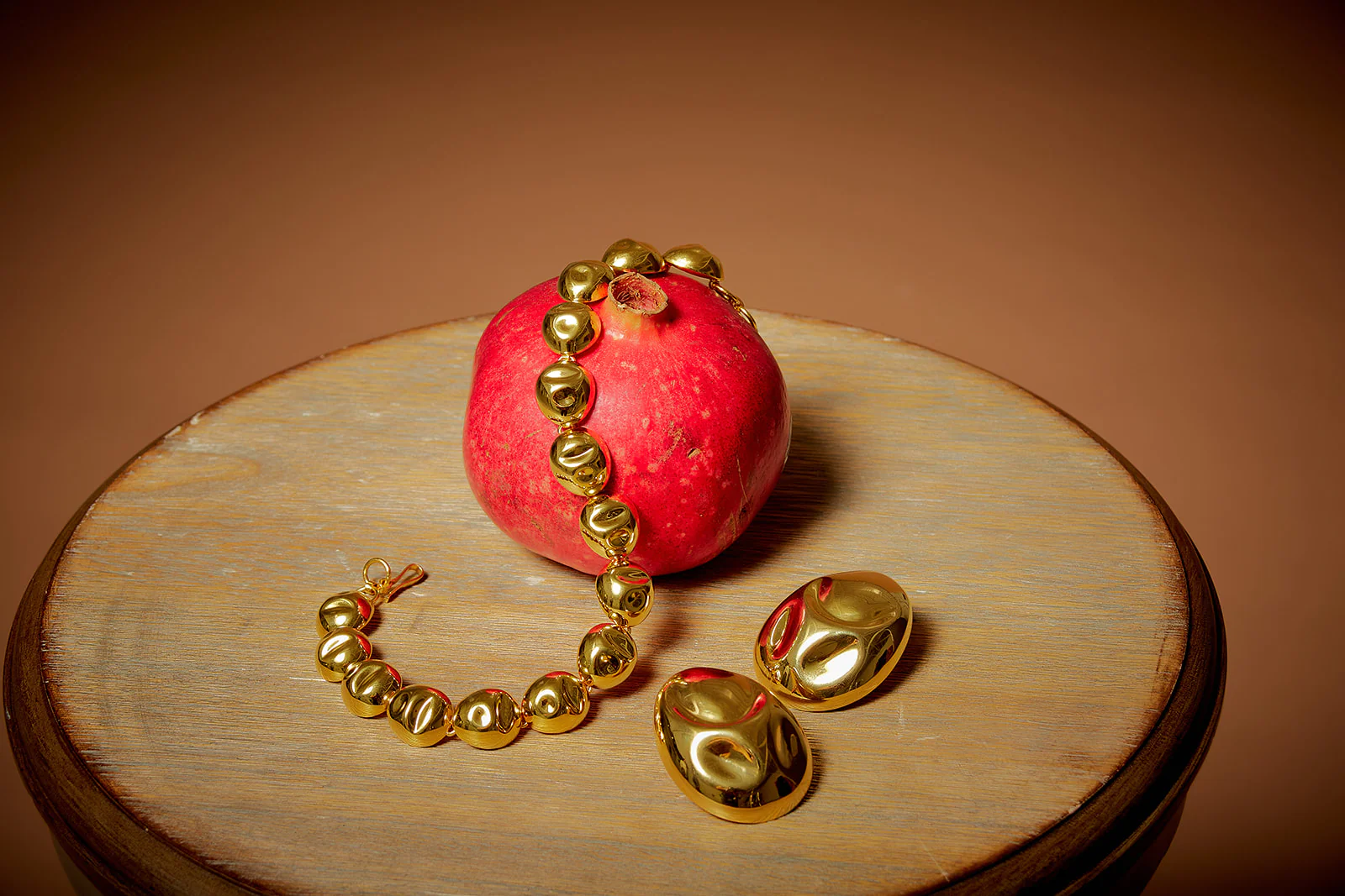 Cubagua Gold Earrings - Image 3