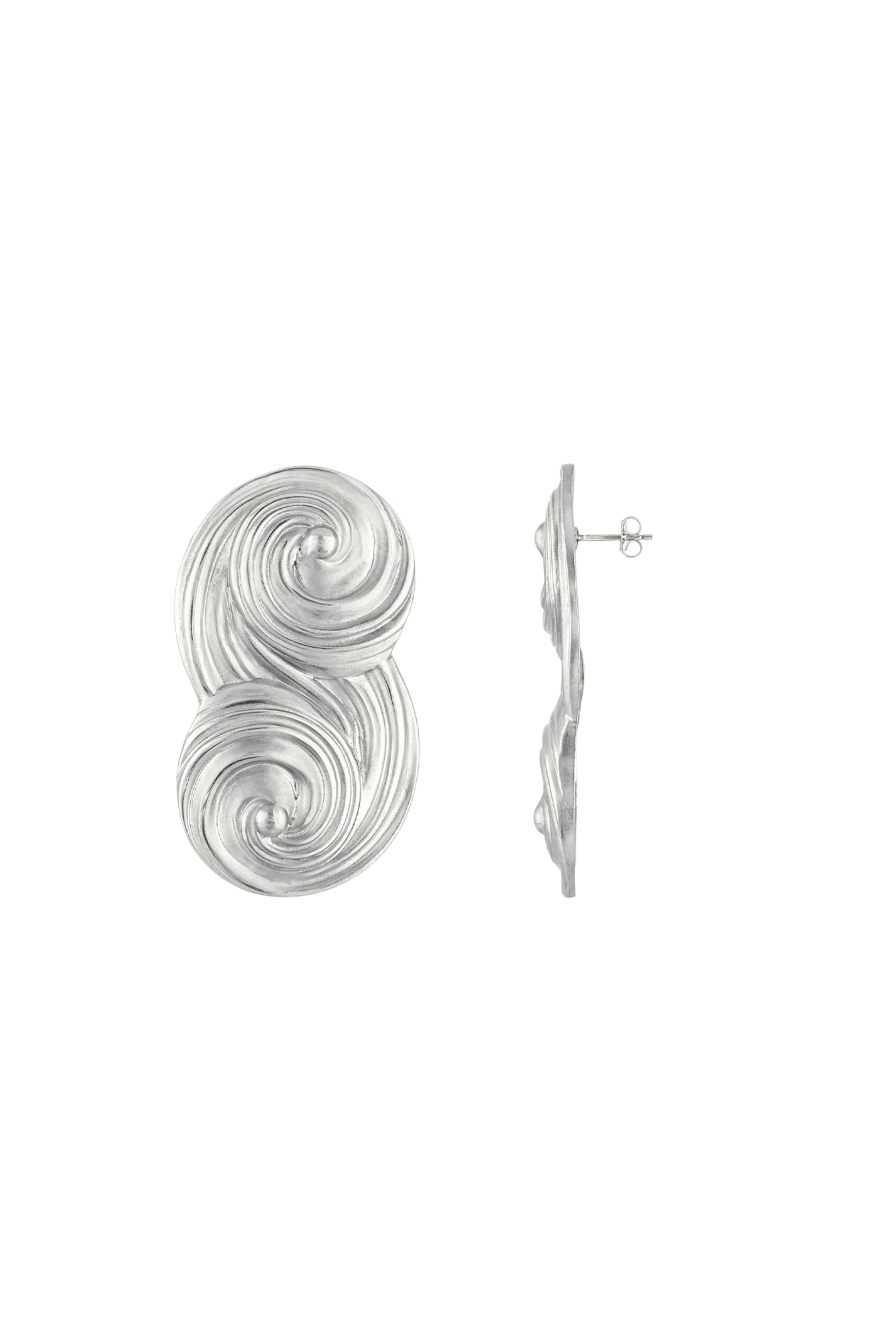 Stella Earrings in Silver - Image 2